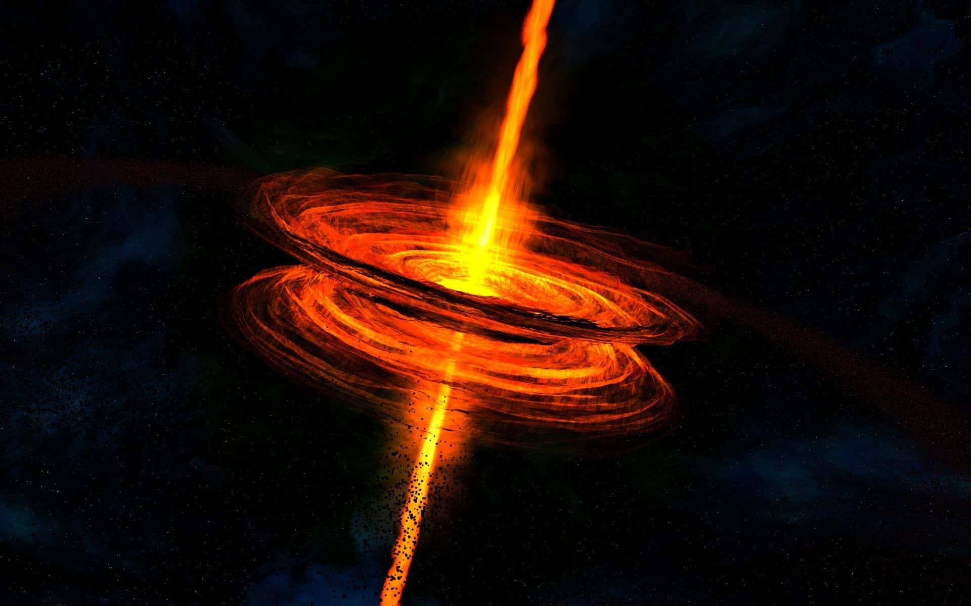 Black Hole background — 1920x1200 wallpaper