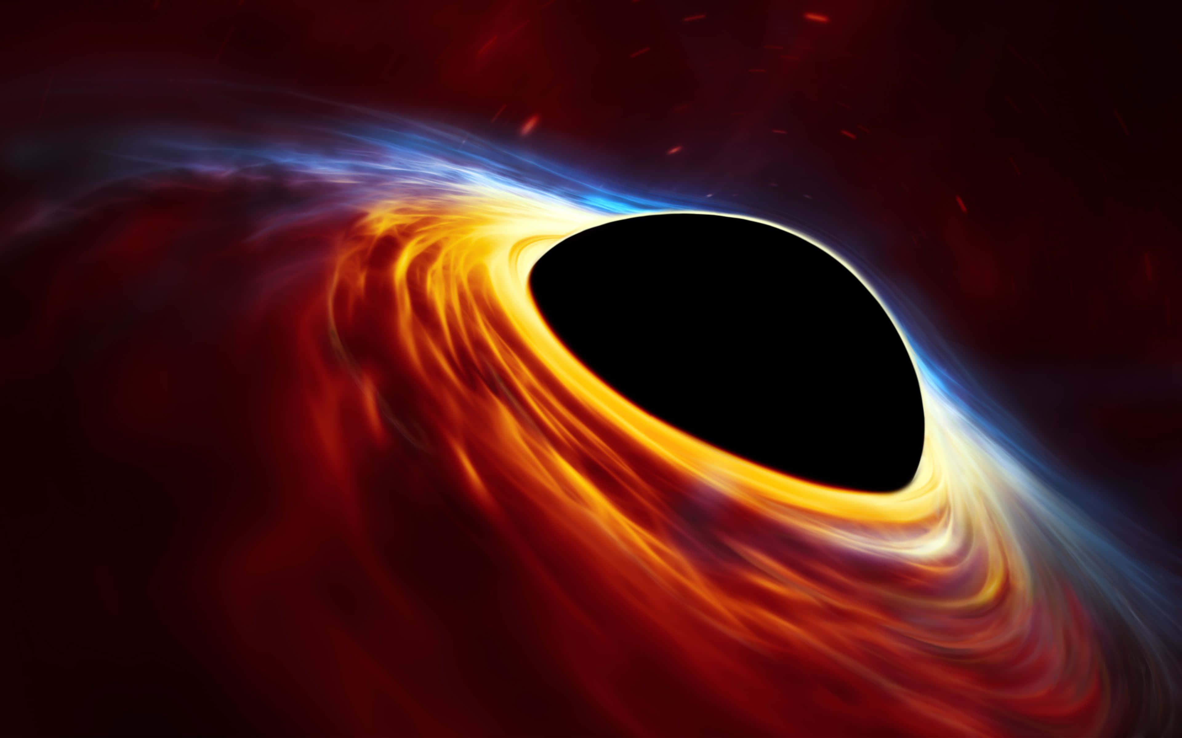 Black Hole background — 3840x2400 wallpaper
