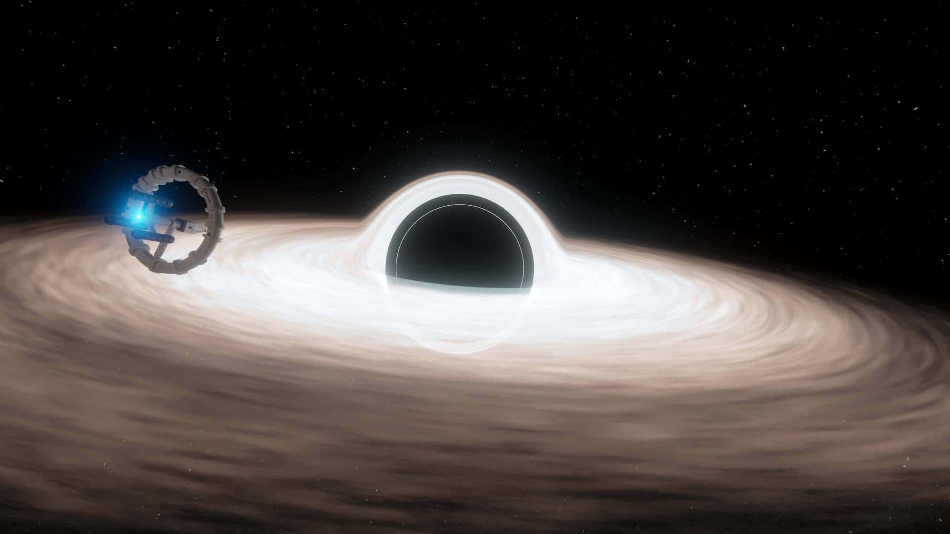 Black Hole background — 1920x1080 wallpaper
