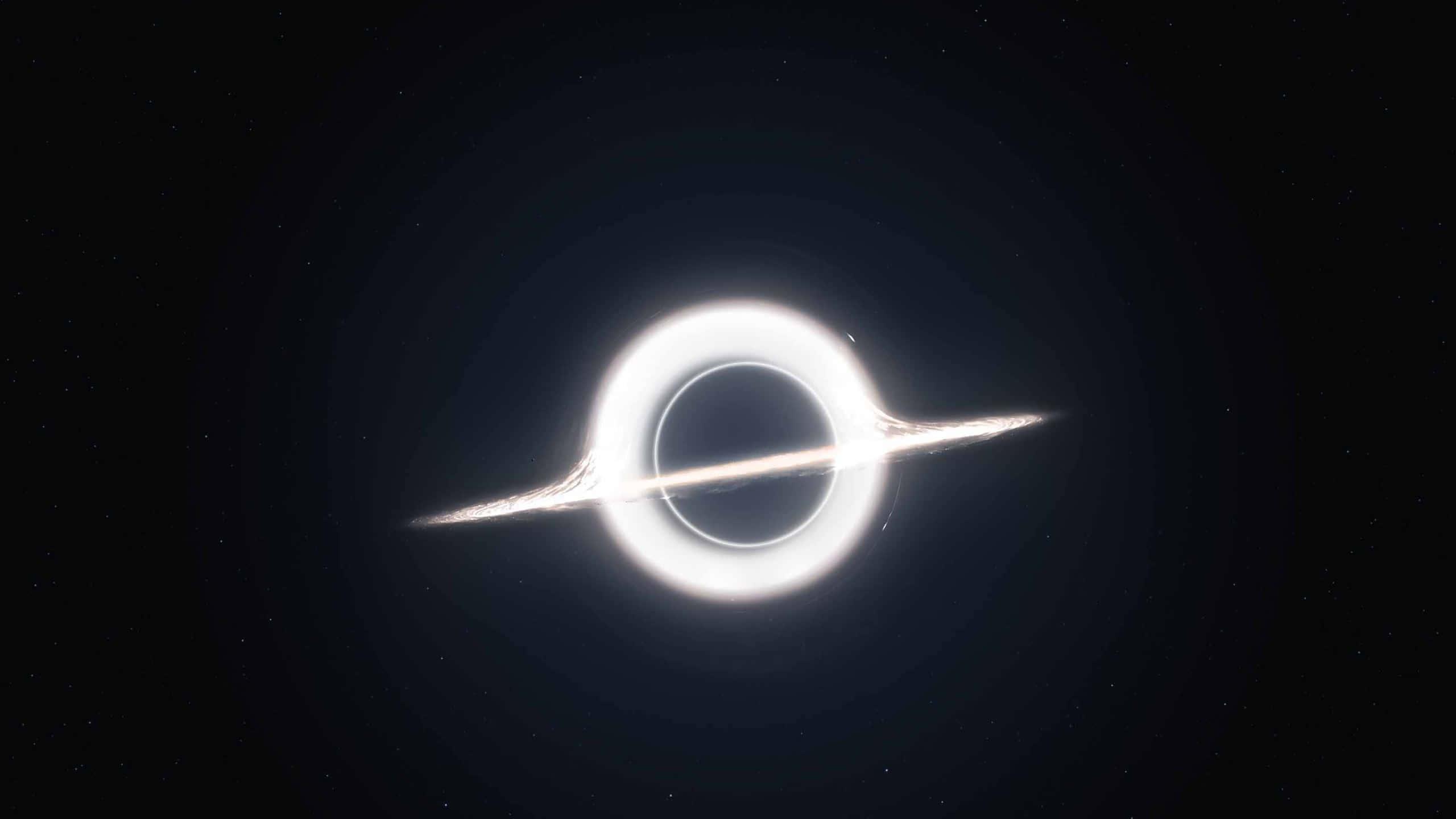 Black Hole background — 2560x1440 wallpaper