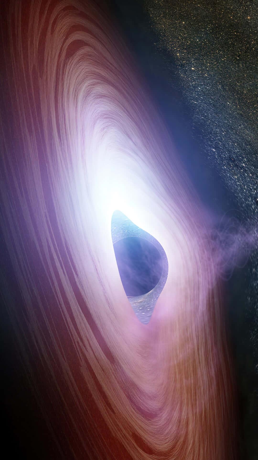 Black Hole background — 1080x1920 wallpaper