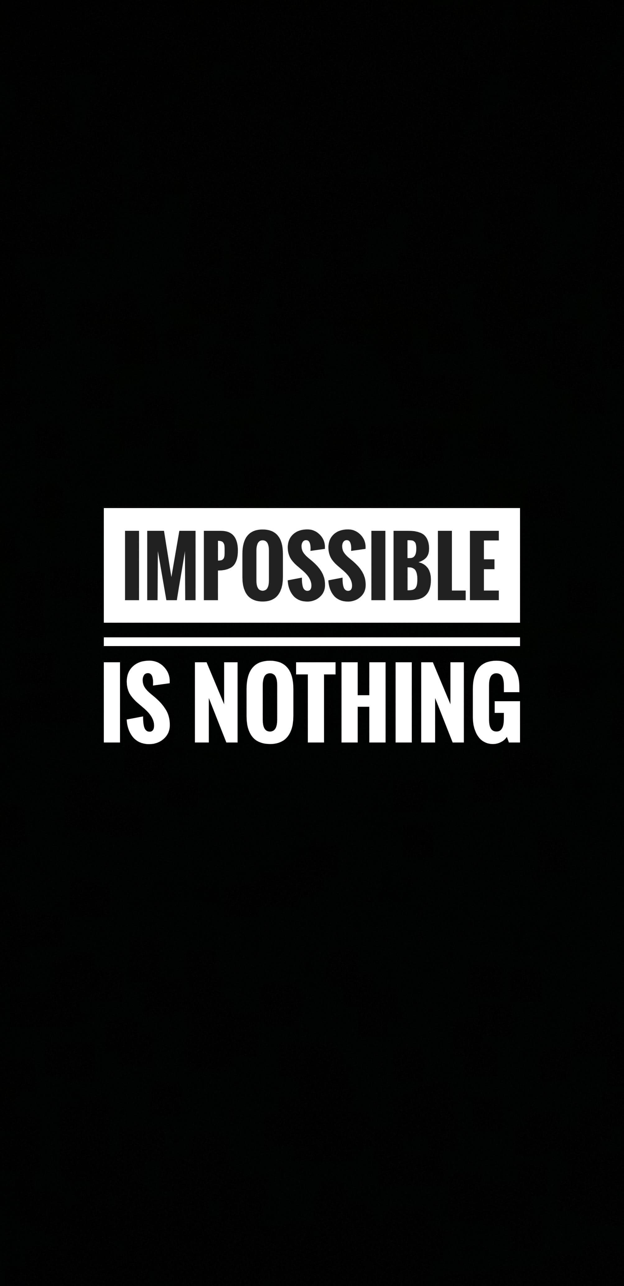 Black Motivation Impossible — 2006x4128 wallpaper