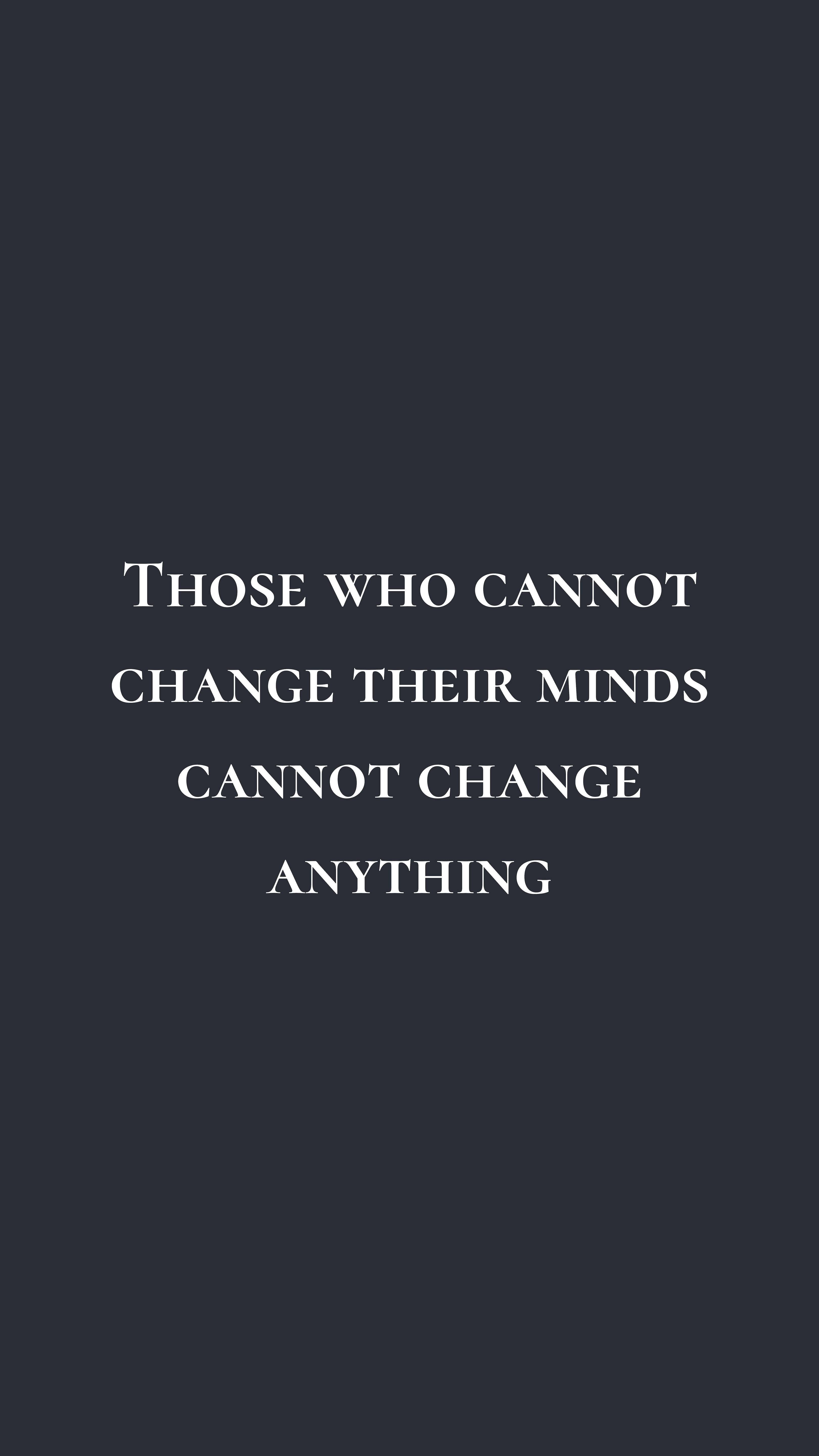 Black Motivation Mind Quote — 3240x5760 wallpaper