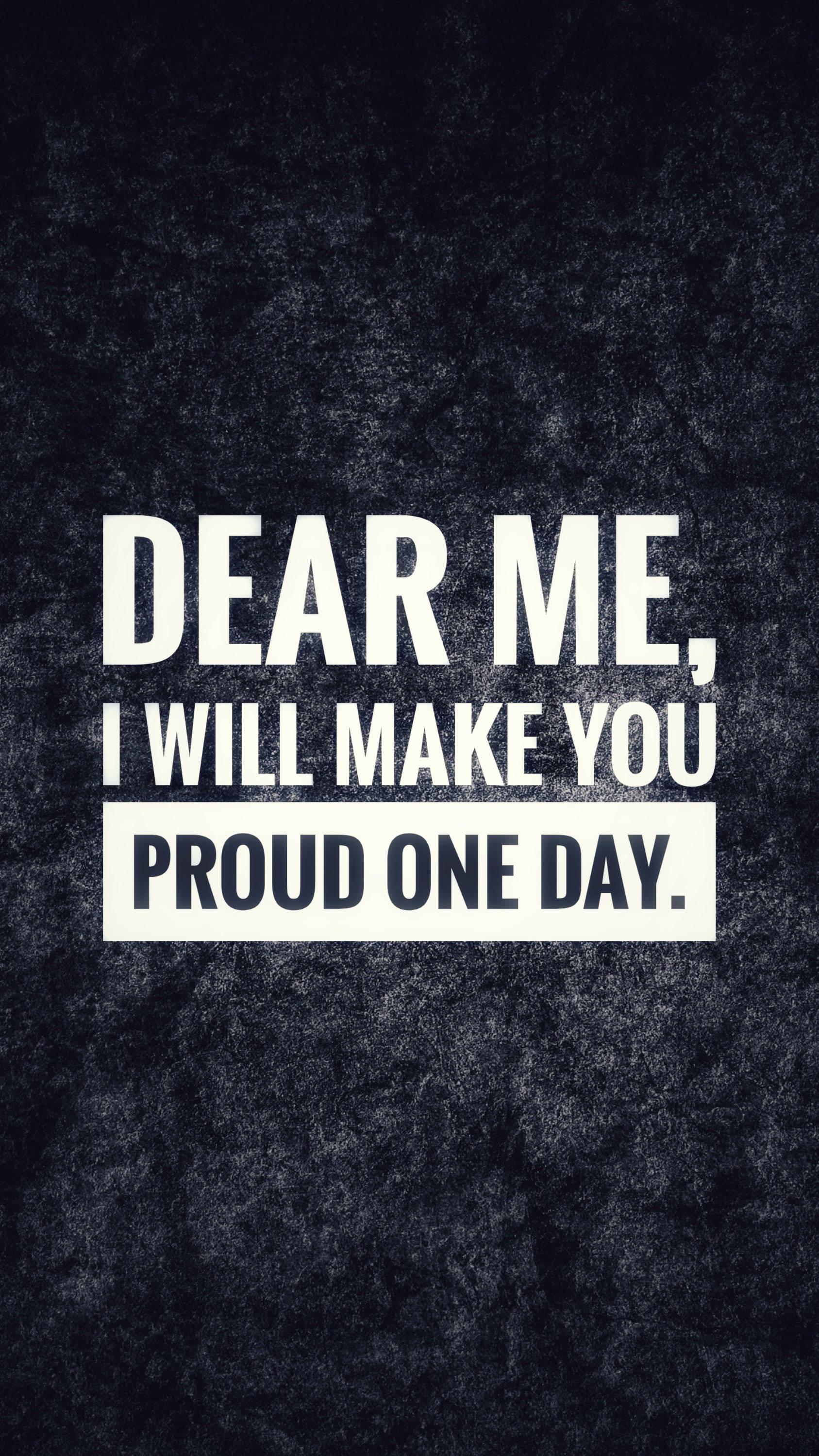 Black Motivation Self Proud — 1687x2999 wallpaper
