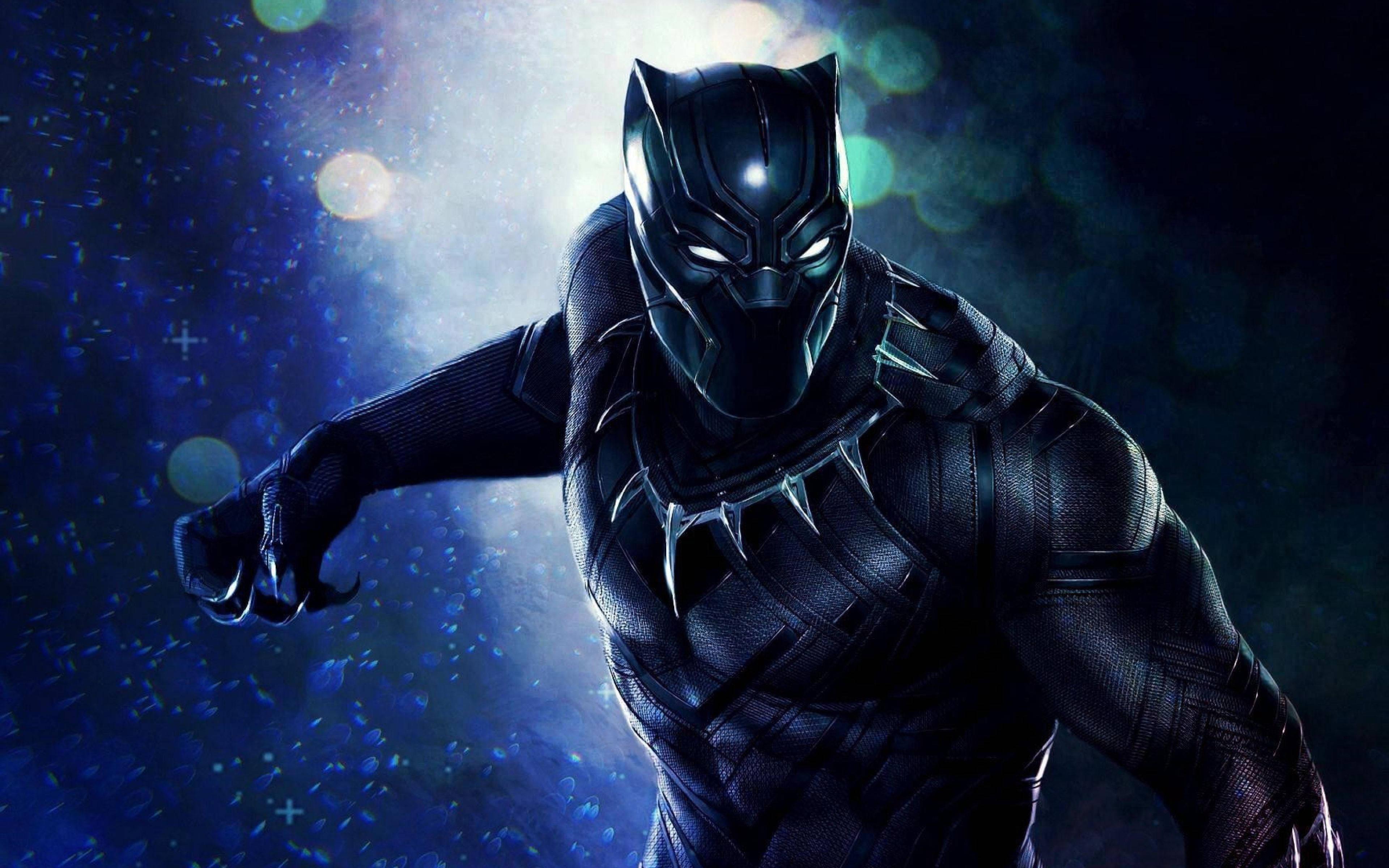 Black Panther, Wakanda's Valiant Guardian — 3840x2400 wallpaper