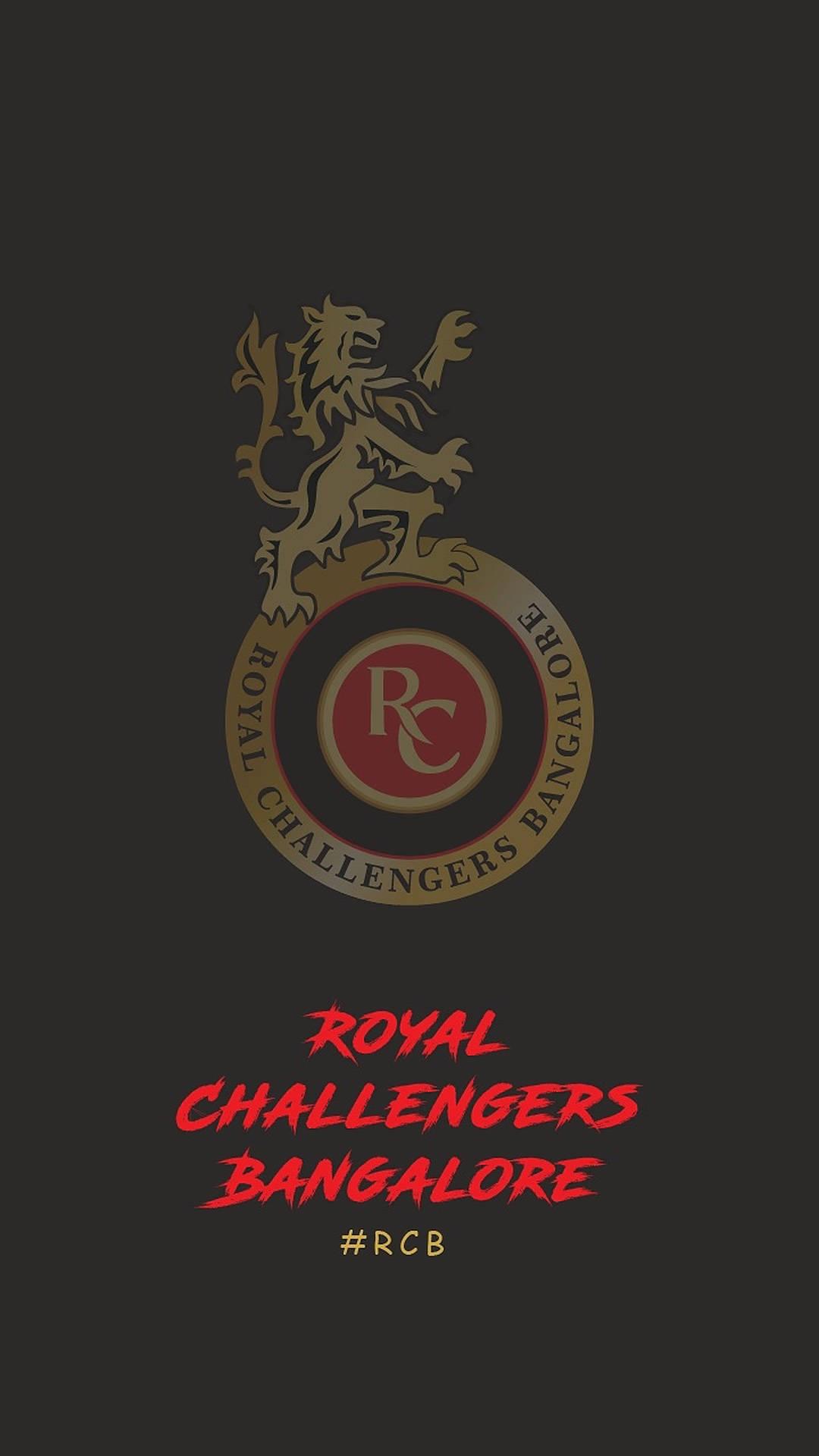 Black Royal Challengers Bangalore — 1080x1920 wallpaper