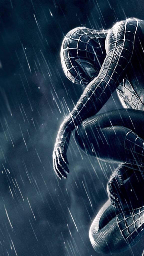 Black Spider Man Iphone — 576x1024 wallpaper