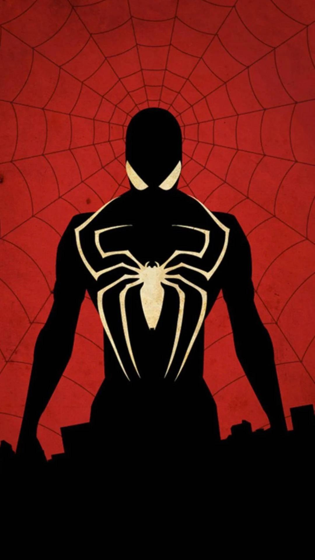 Black Spider Man Mobile Art — 1080x1920 wallpaper