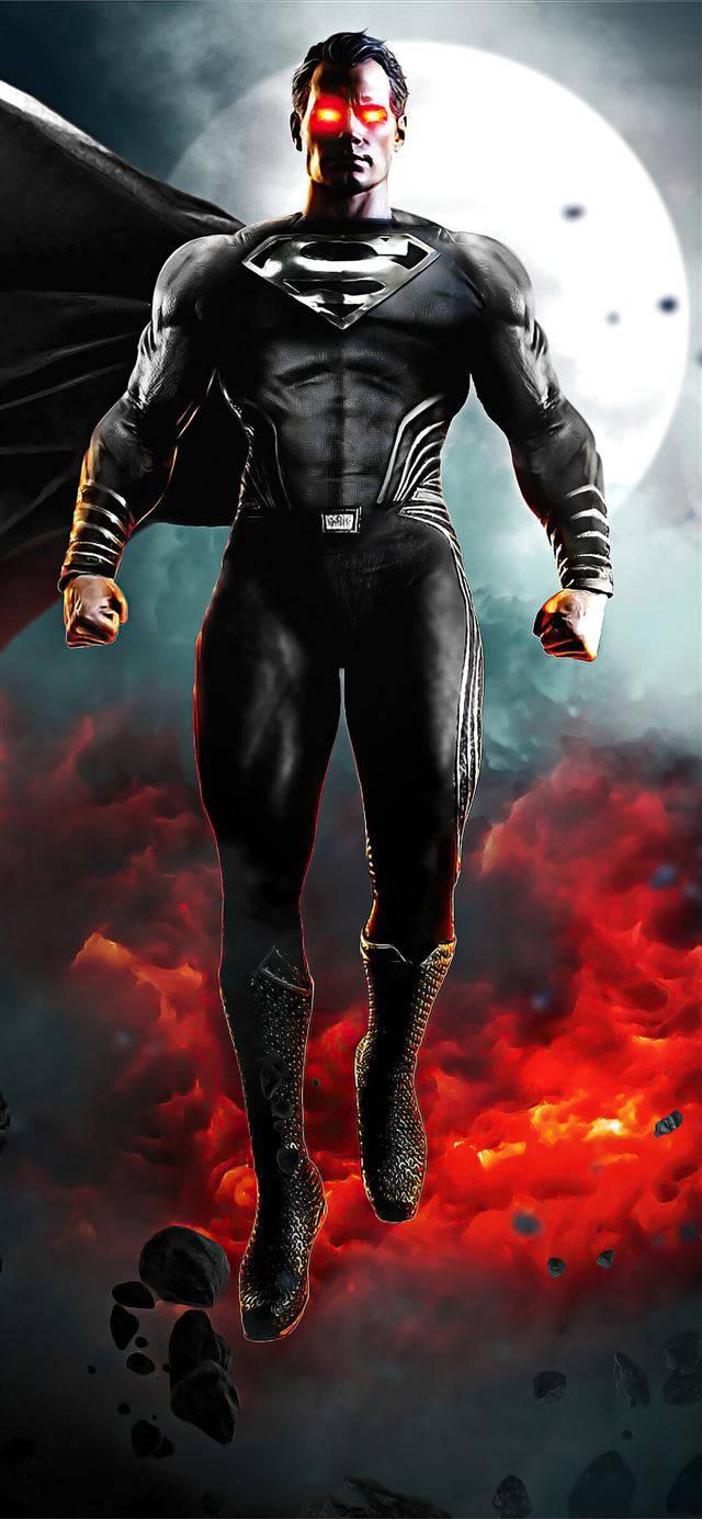 Black Suit Superman iPhone 11 — 640x1385 wallpaper
