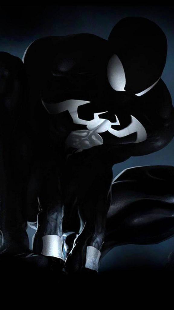 Black Venom Spider Man Iphone — 576x1024 wallpaper