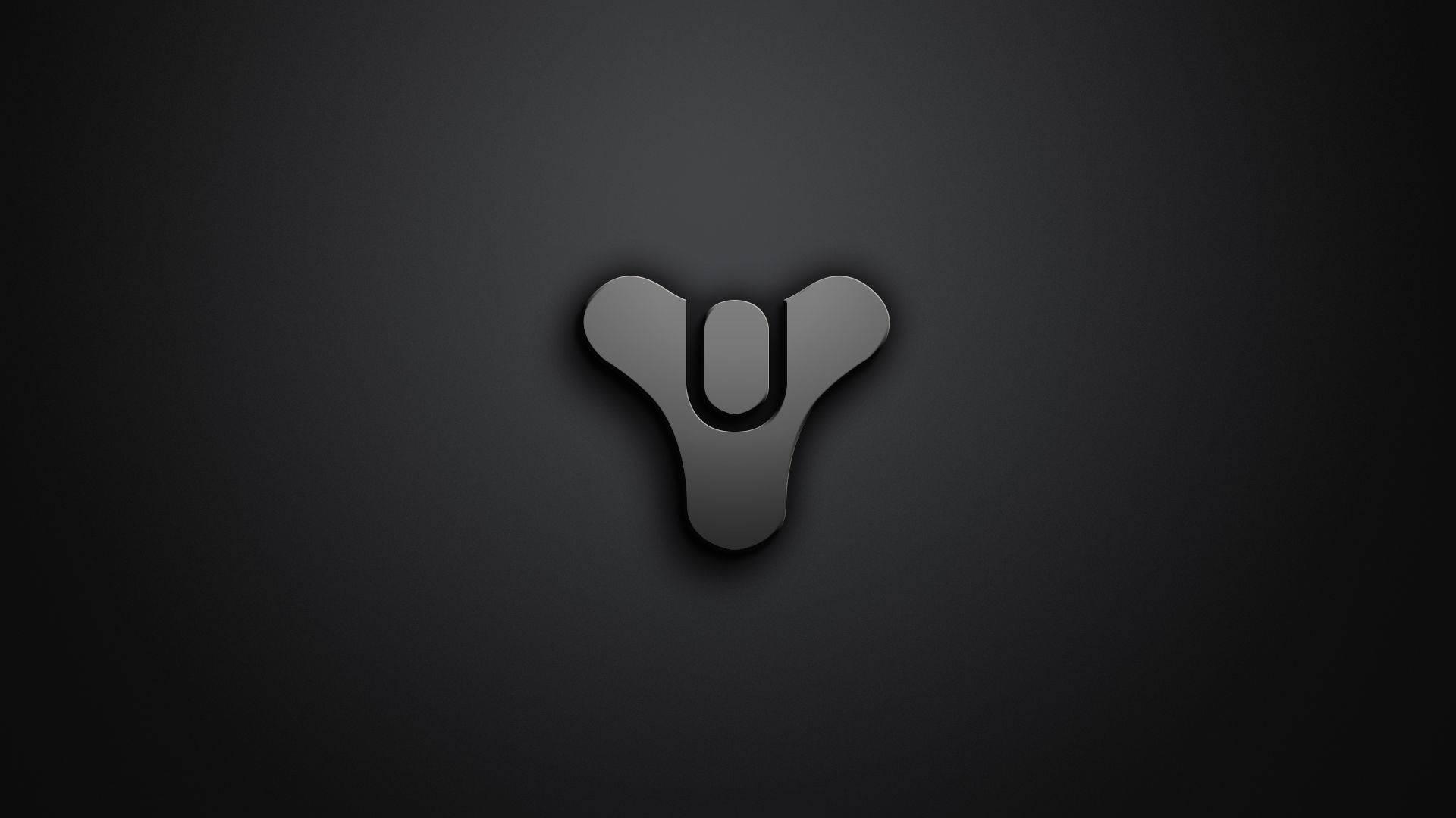 Black Y-Shaped Gaming Logo