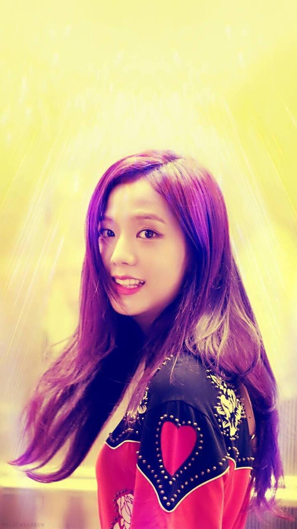 Blackpink Cute Jisoo Heart Lips — 1000x1778 wallpaper