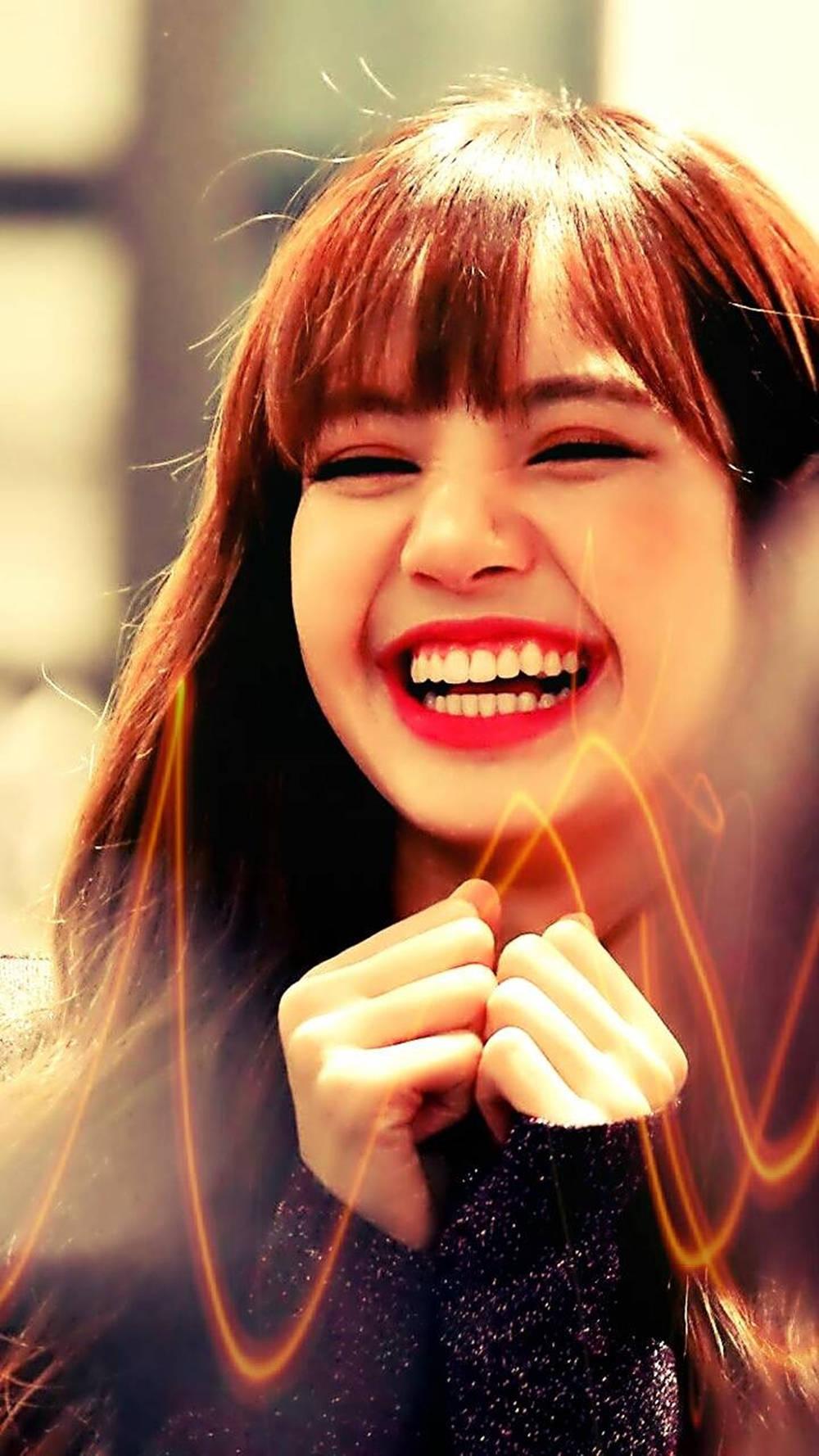 Blackpink Cute Lisa Gummy Smile — 1000x1778 wallpaper