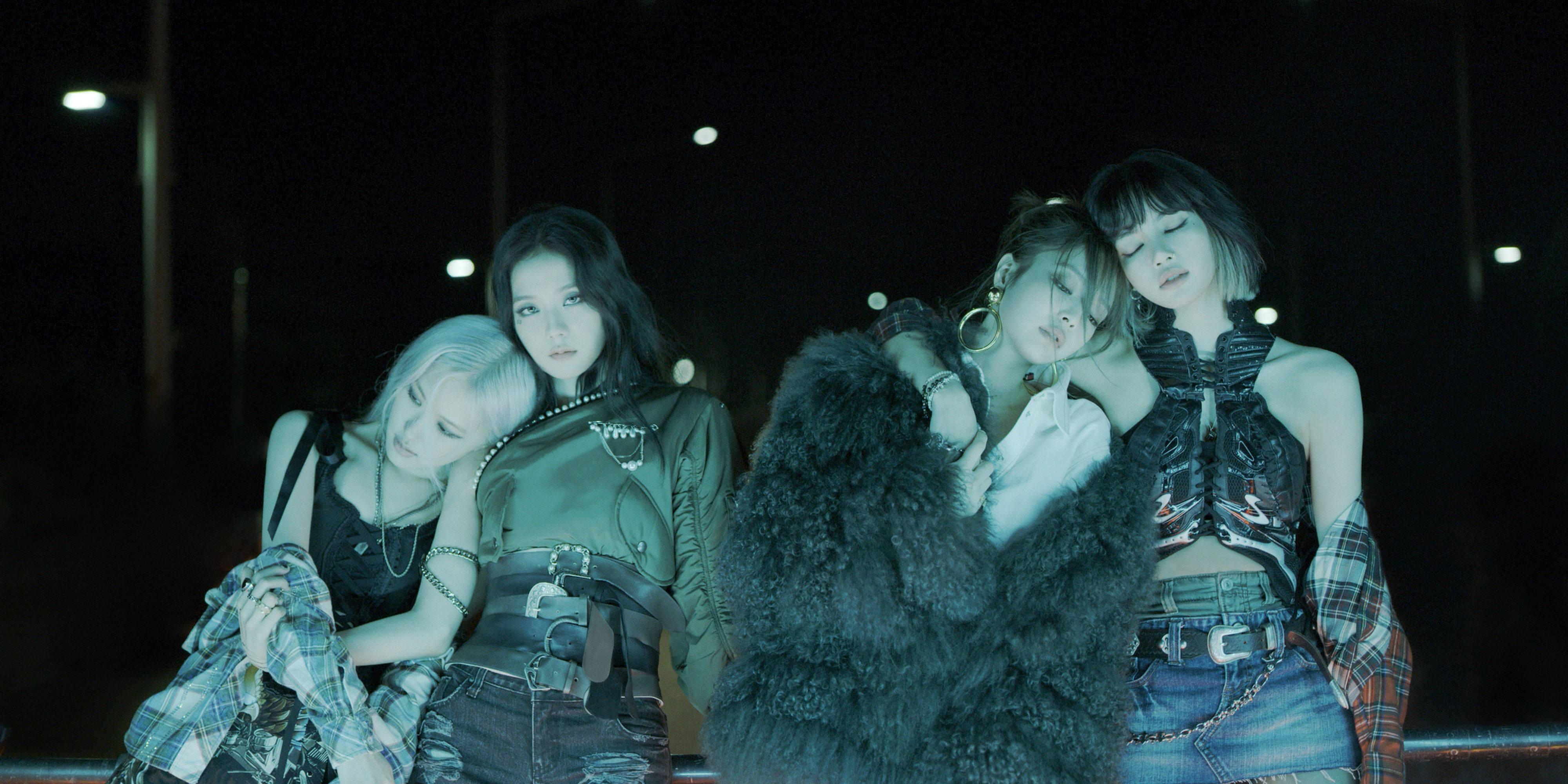 Blackpink In Black Attire — 4000x2000 wallpaper