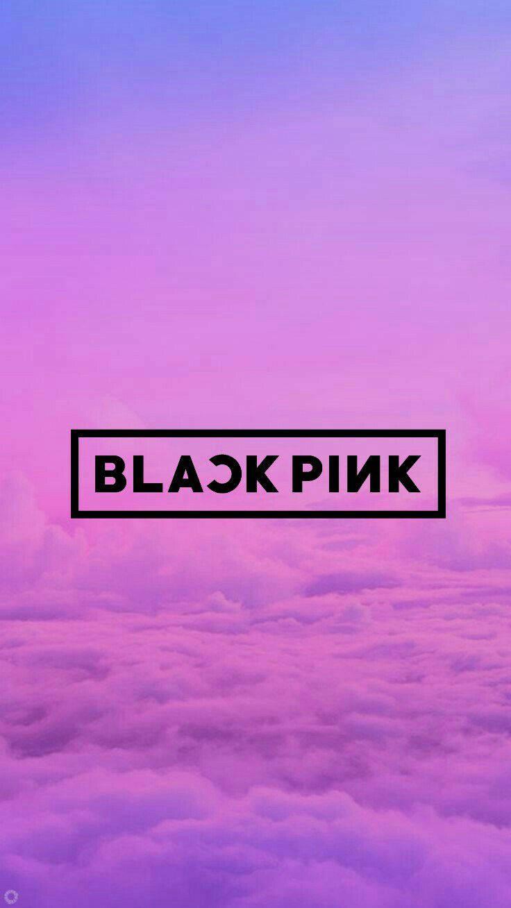 Blackpink Logo Clouds Aesthetic — 736x1308 wallpaper