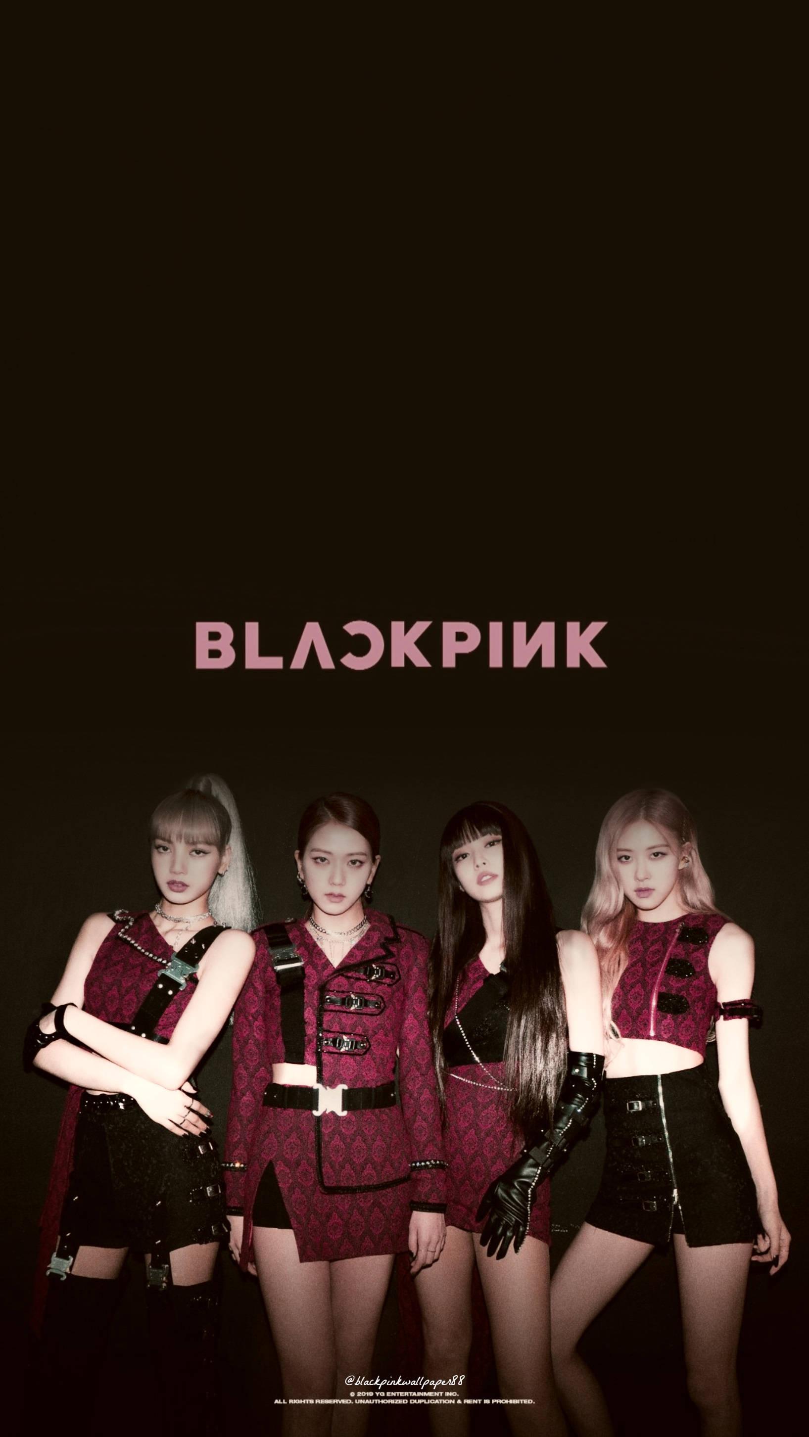 Blackpink Logo Kill This Love Song — 1635x2905 wallpaper