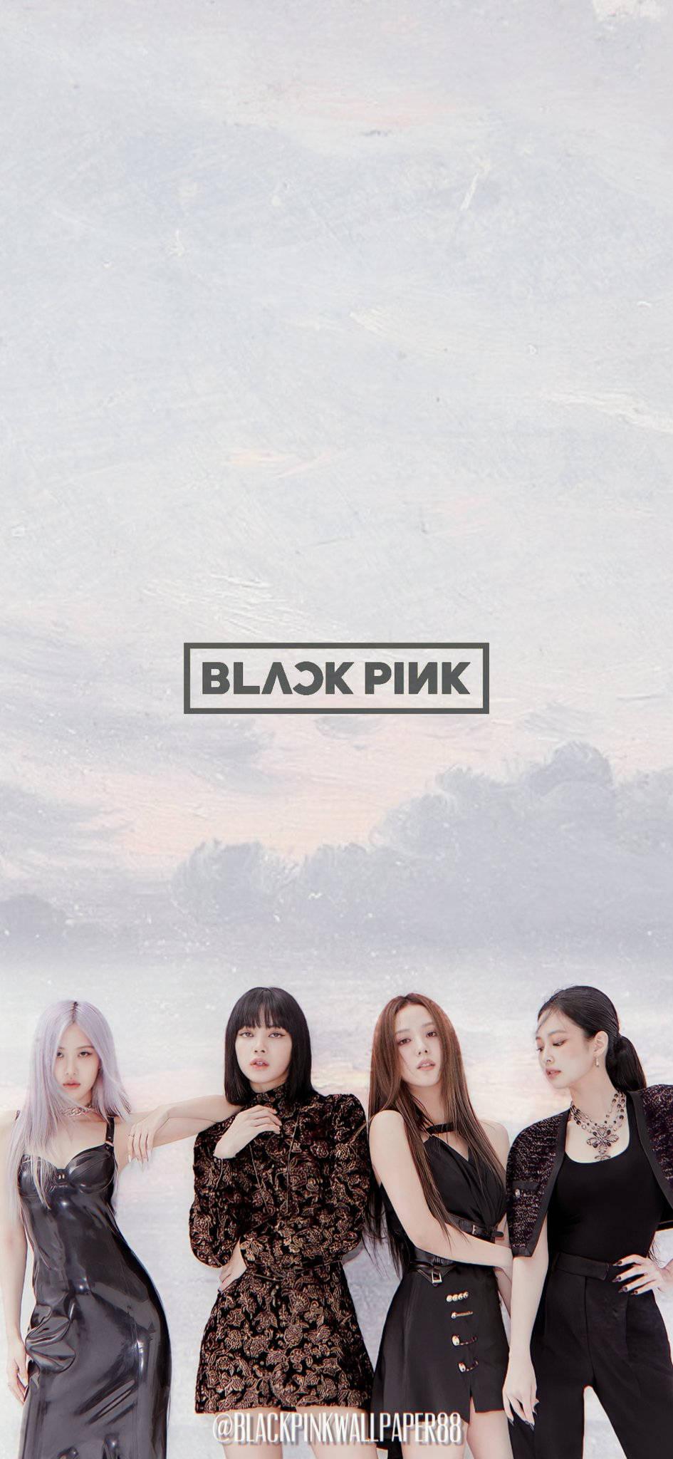 Blackpink Logo The Show Livestream Concert — 945x2048 wallpaper