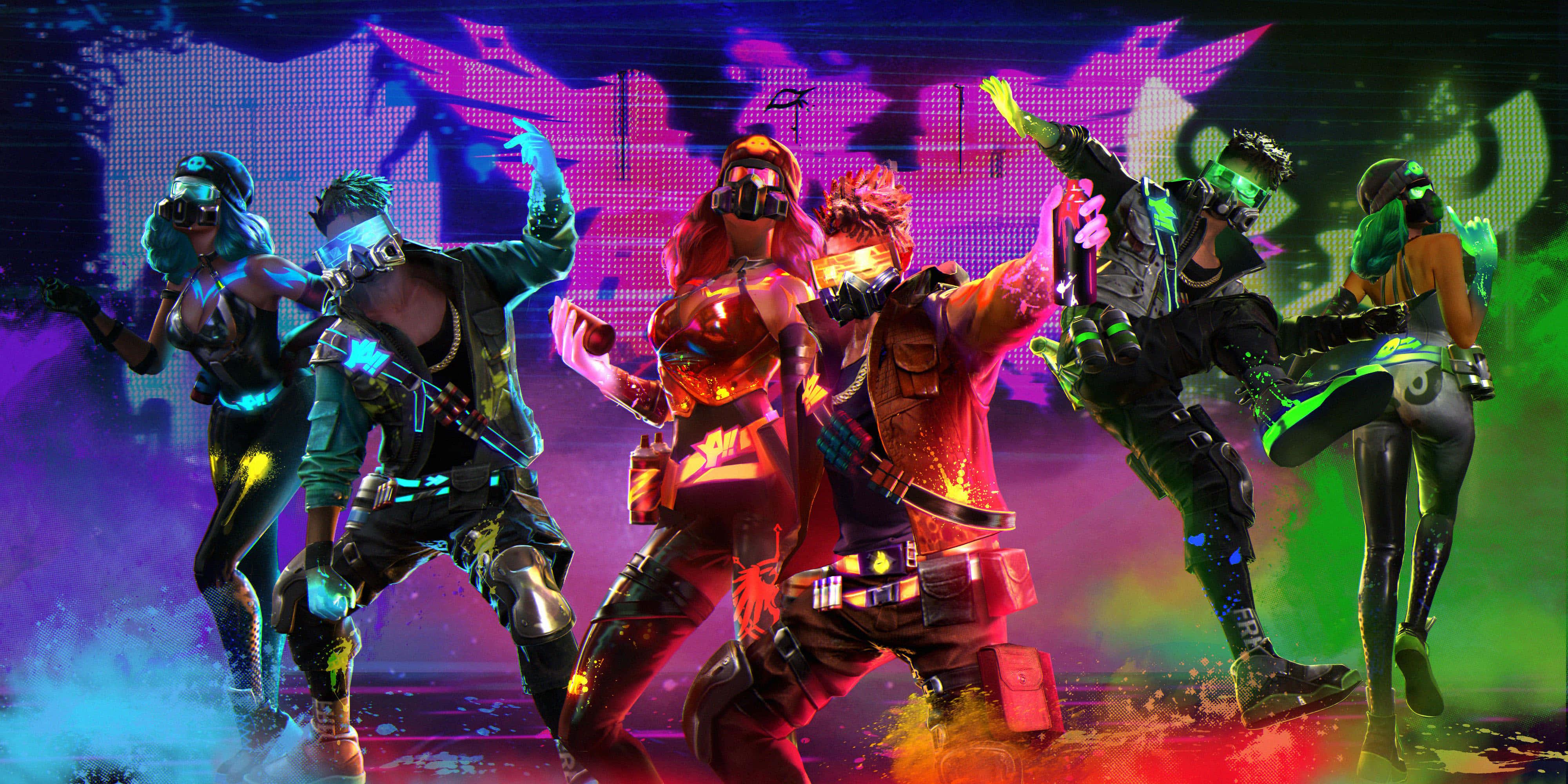 Blazin’ it up in Free Fire