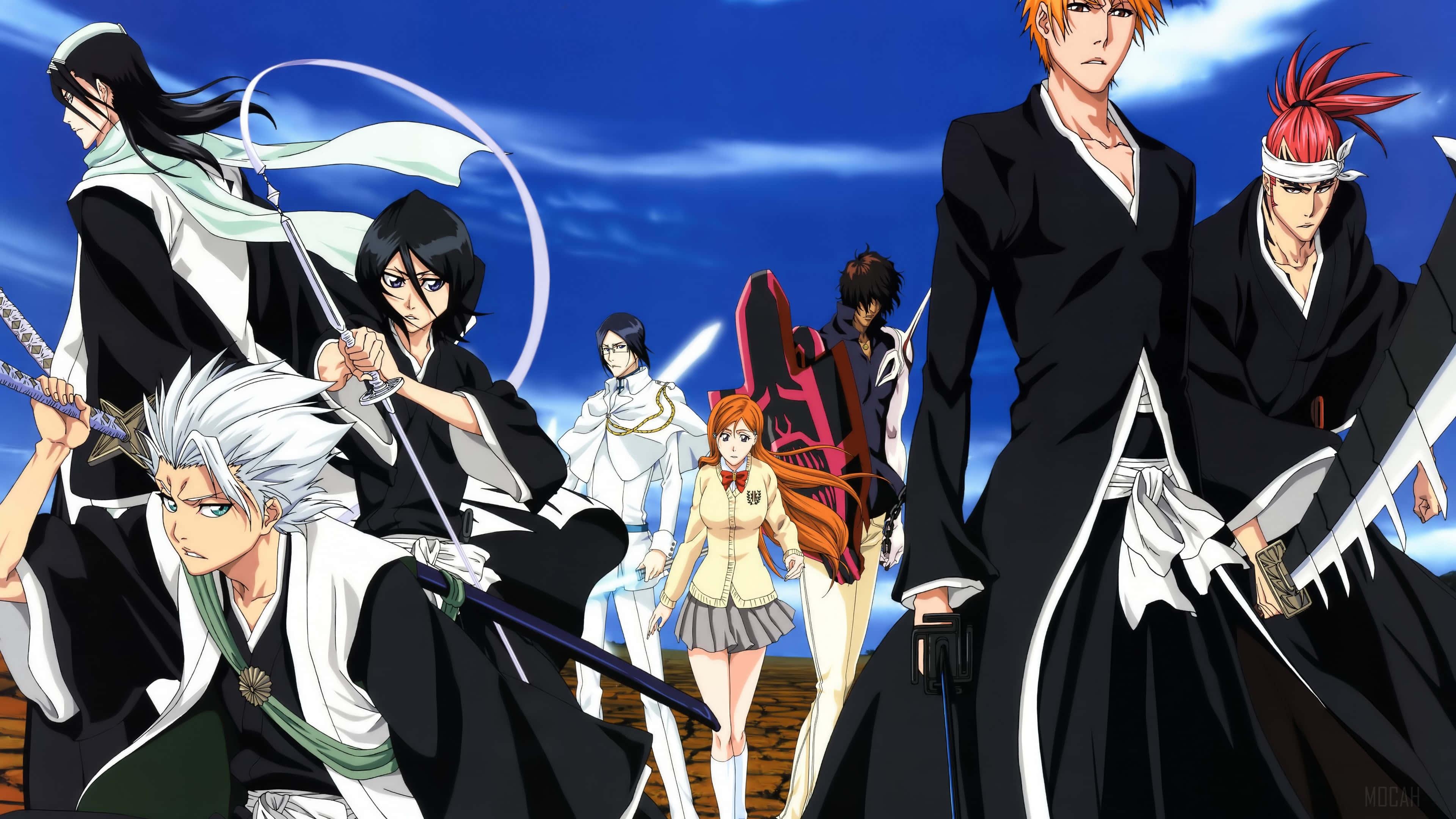 Bleach Main Characters Picture — 3840x2160 wallpaper