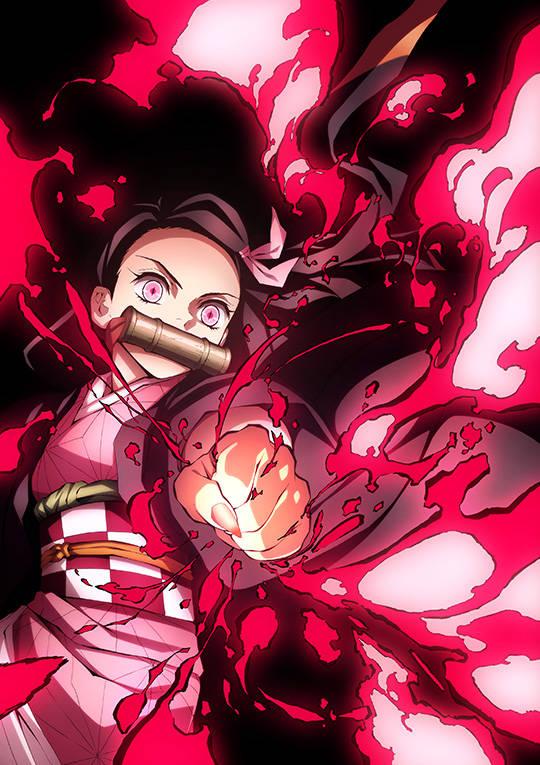 Blood Demon Slayer Nezuko — 540x765 wallpaper