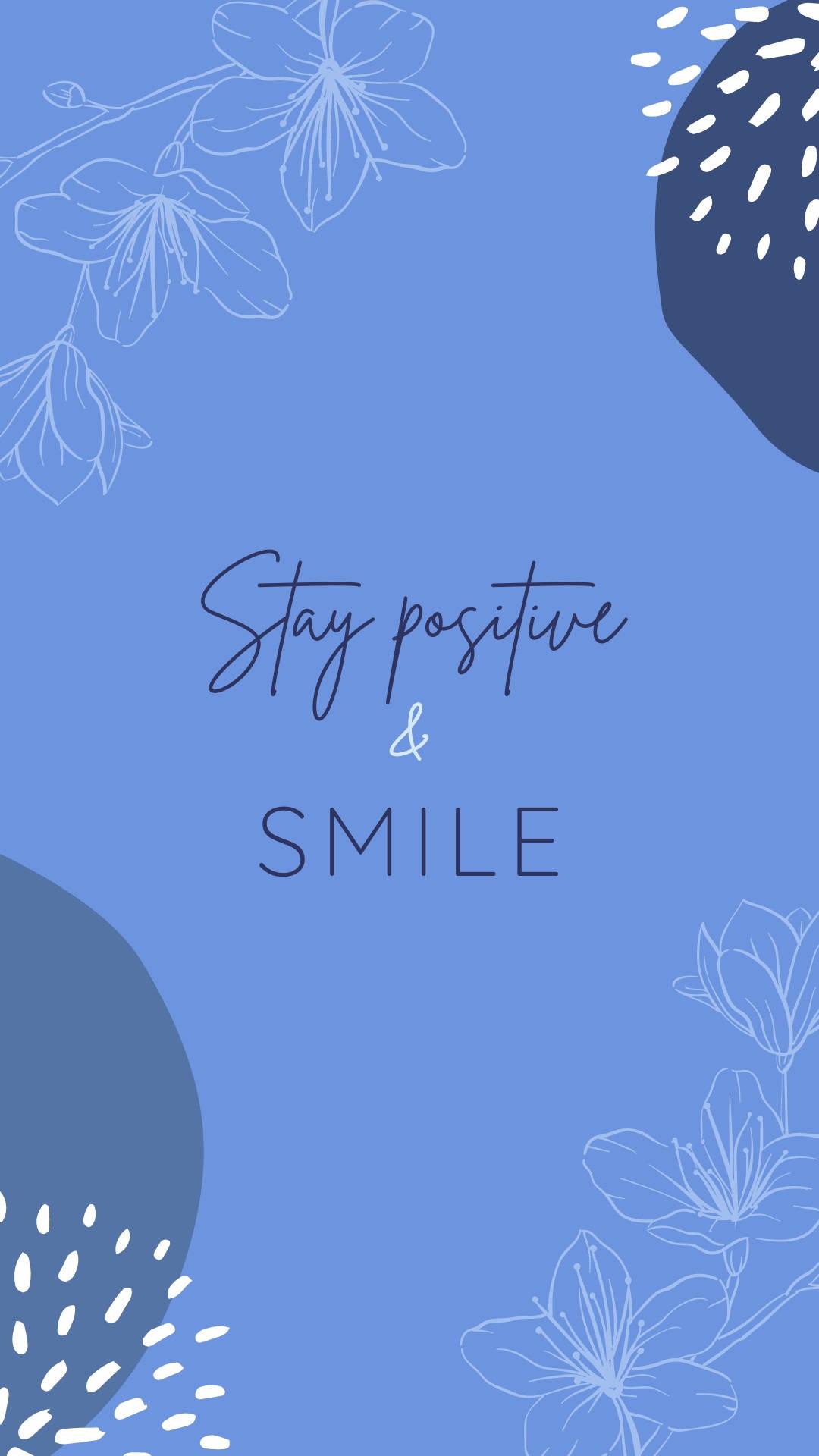 Blue Aesthetic Inspirational Quote — 1080x1920 wallpaper
