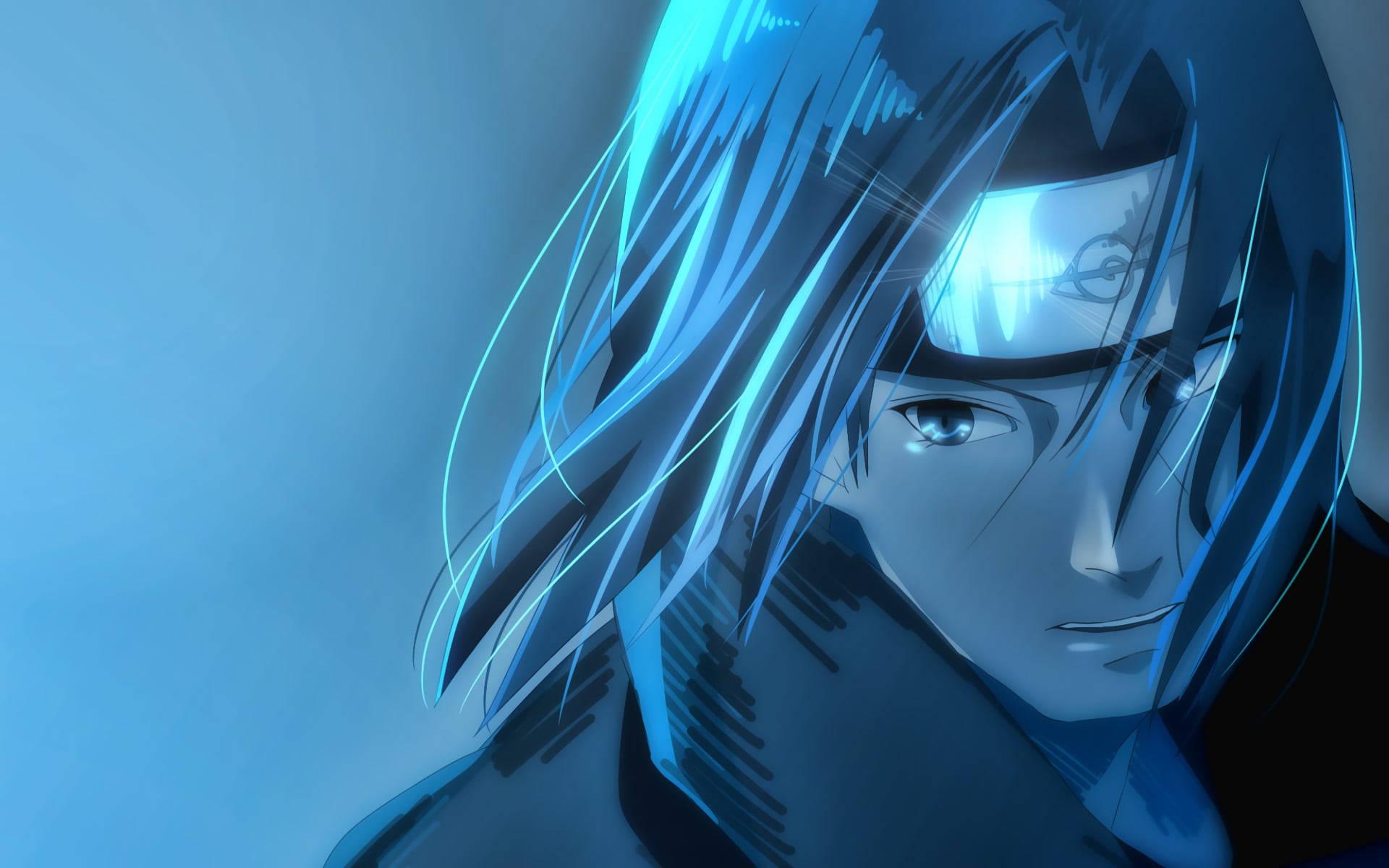 Blue Aesthetic Naruto Shippuden Uchiha Itachi PFP — 1920x1200 wallpaper