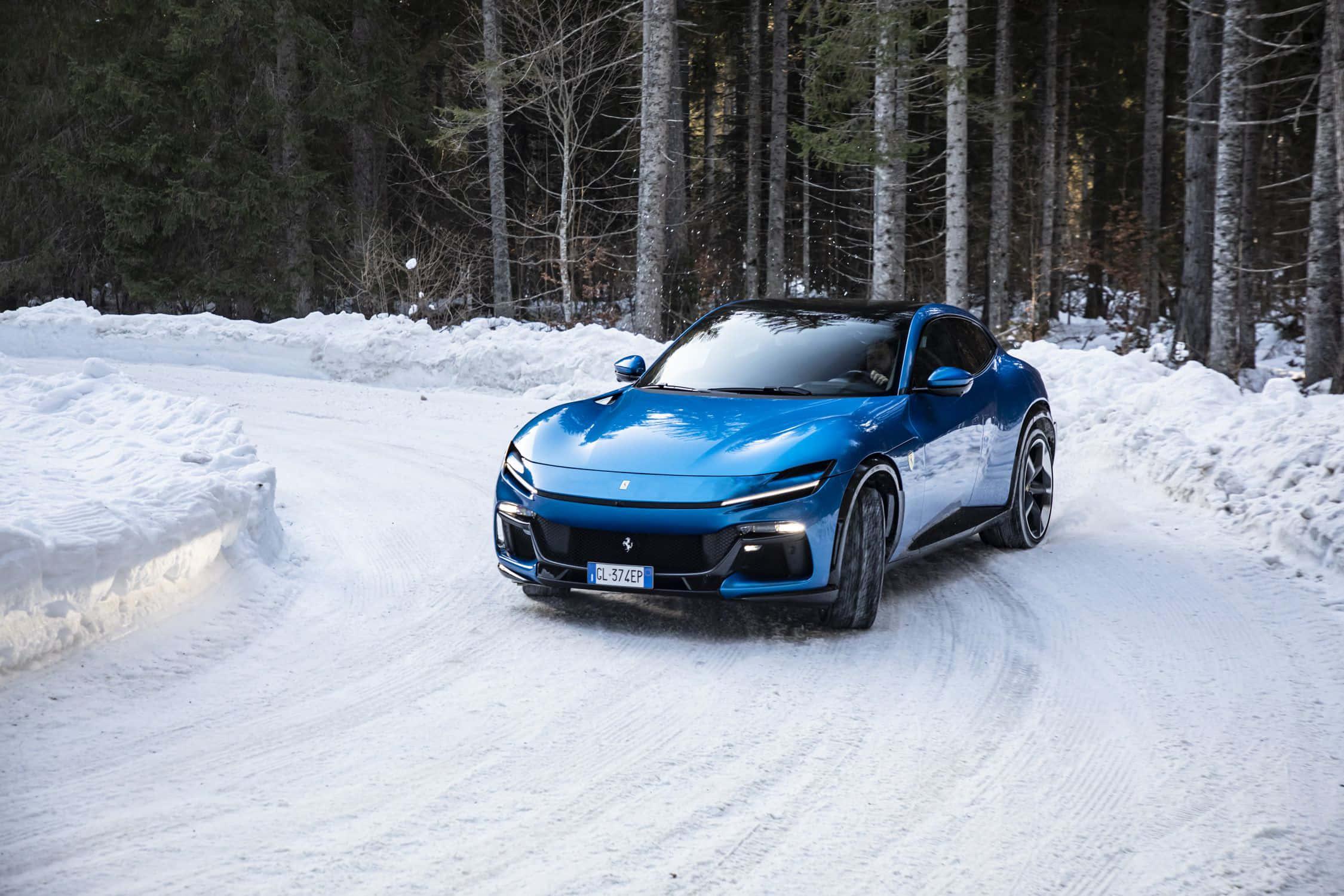 Blue Ferrari Car Picture — 2250x1500 wallpaper