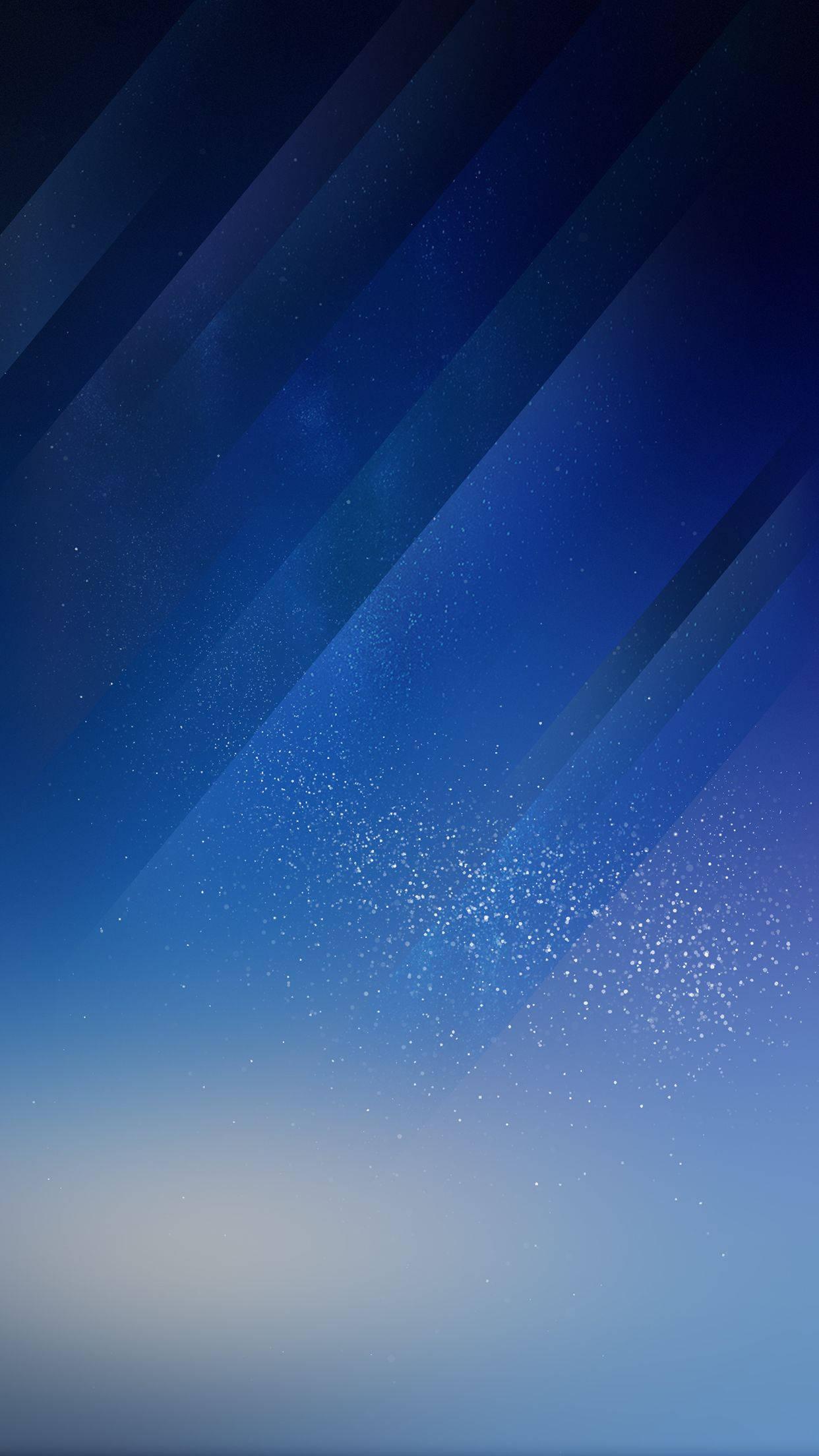 Blue Galaxy Samsung — 1242x2208 wallpaper