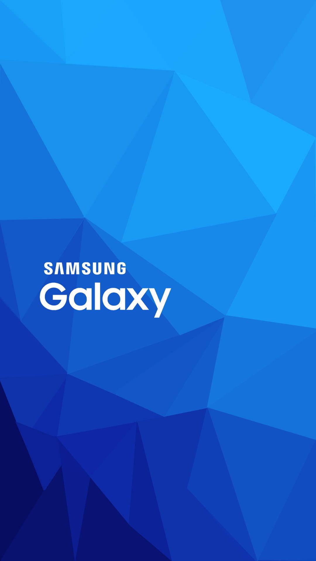 Blue Geometric Design Of Samsung Full HD — 1080x1920 wallpaper