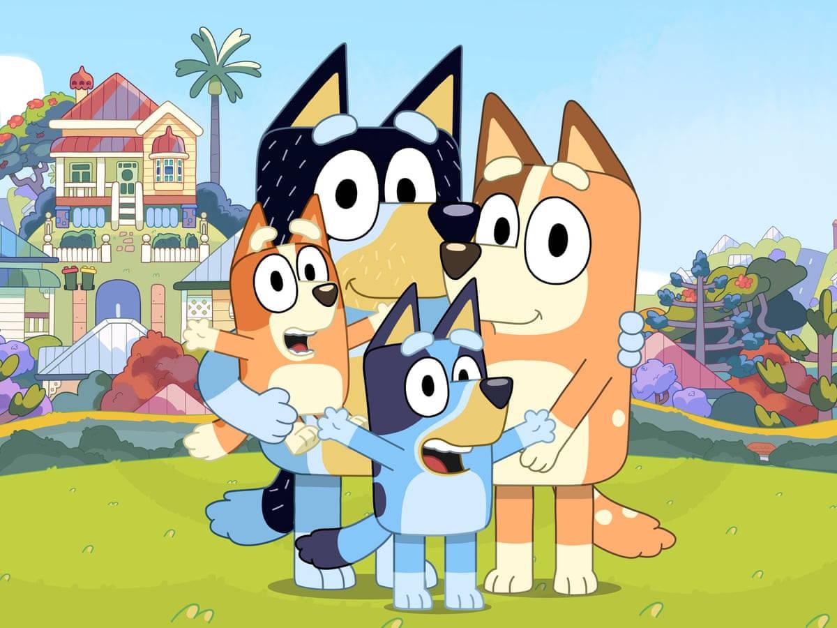Bluey Heeler Family Picture — 1200x900 wallpaper