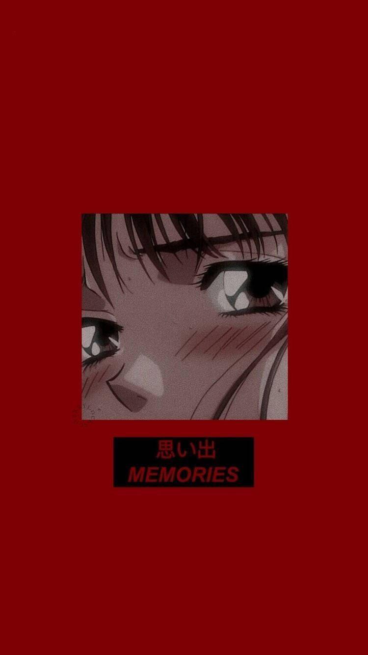 Blushing Anime Girl Instagram PFP — 750x1333 wallpaper