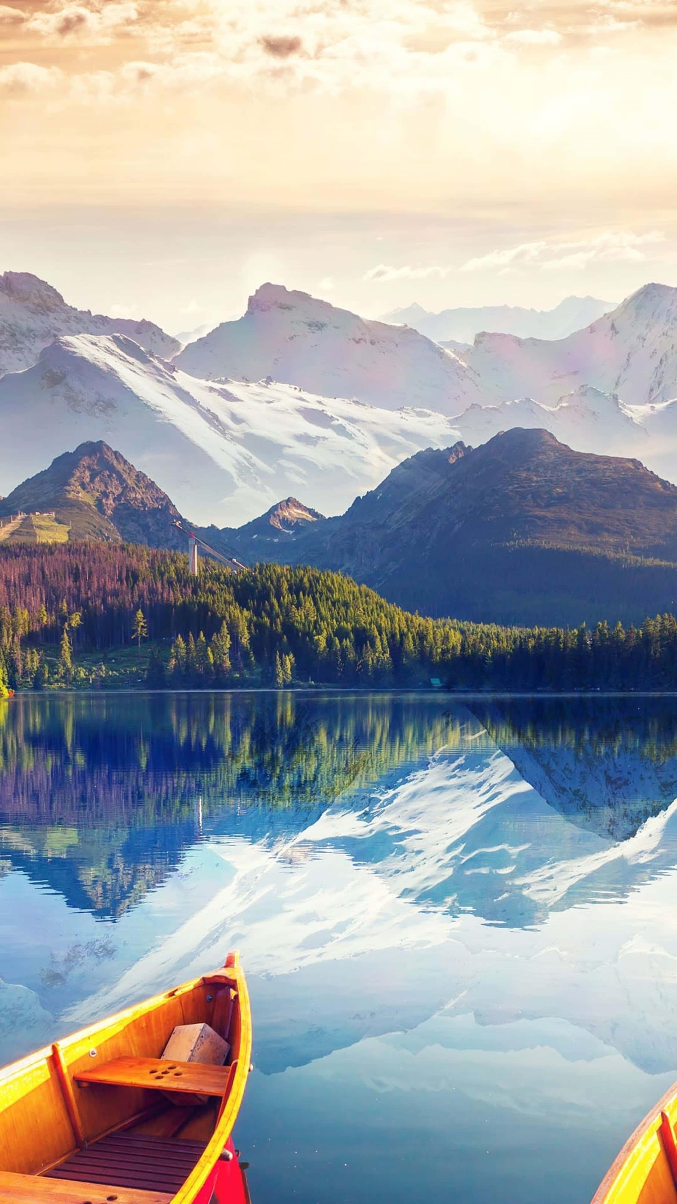 Boat Nature 4K iPhone — 2250x4000 wallpaper