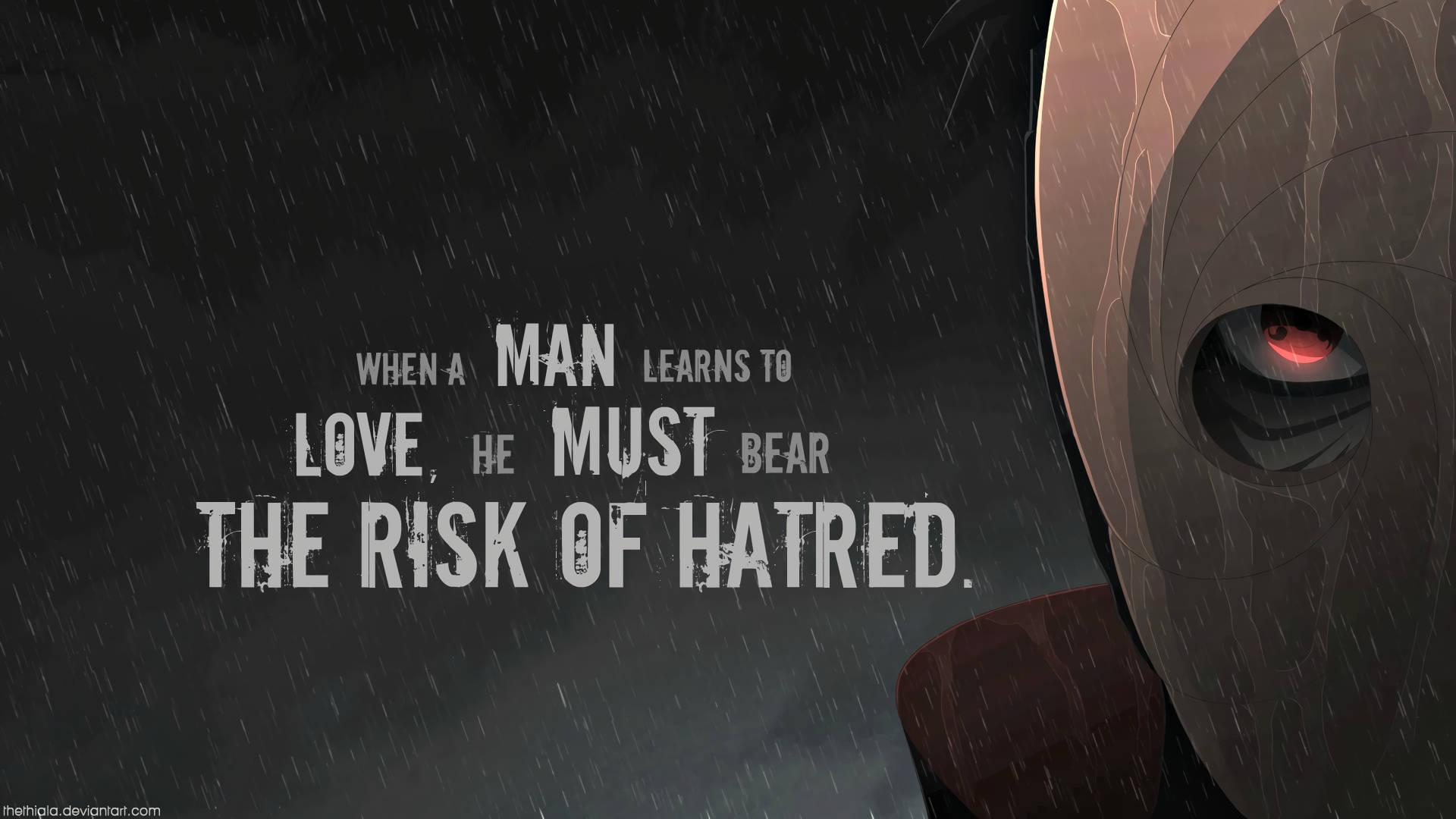 Bold and Determined Obito Uchiha — 1920x1080 wallpaper