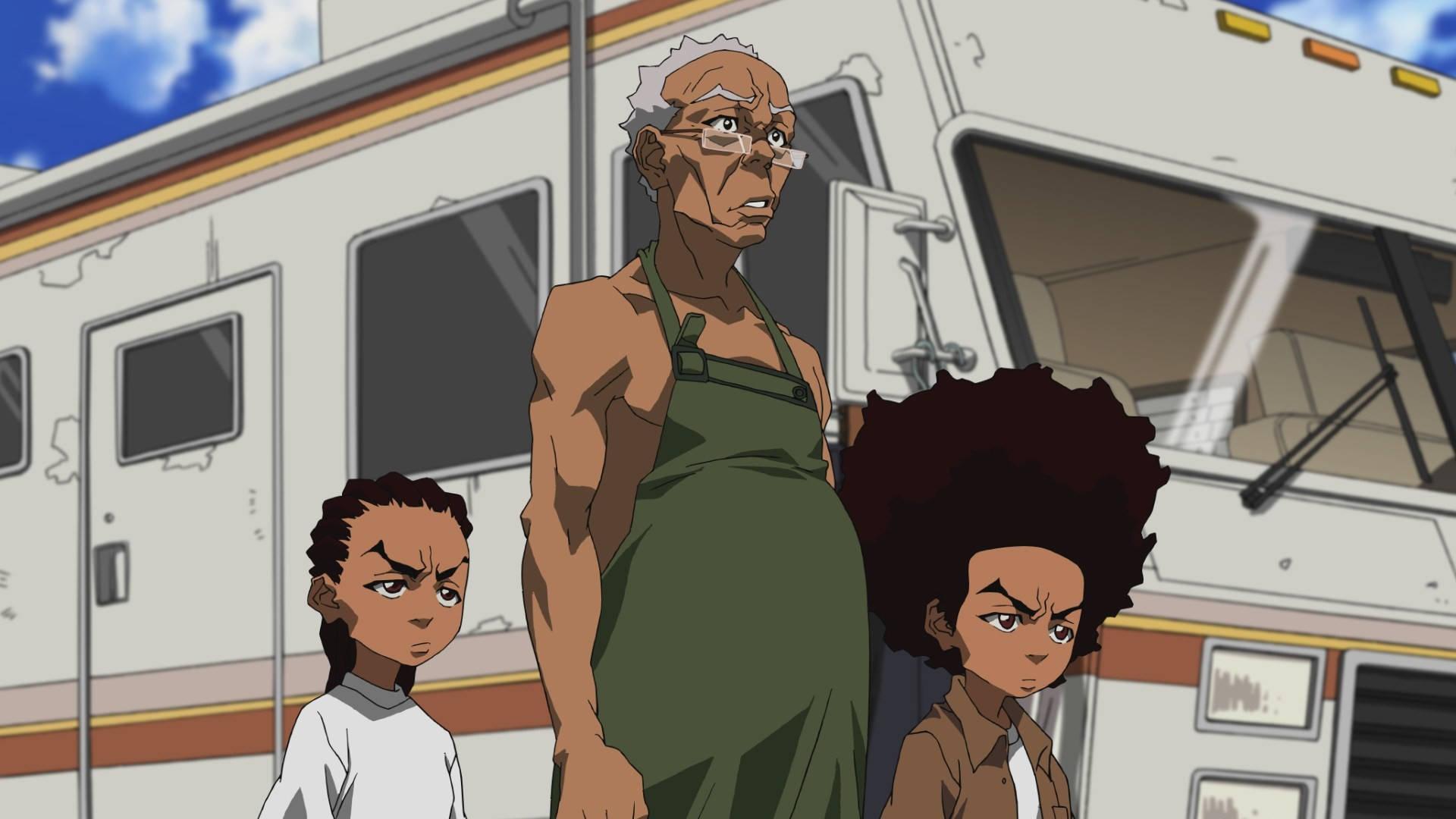 Boondocks Family With RV — 1920x1080 wallpaper