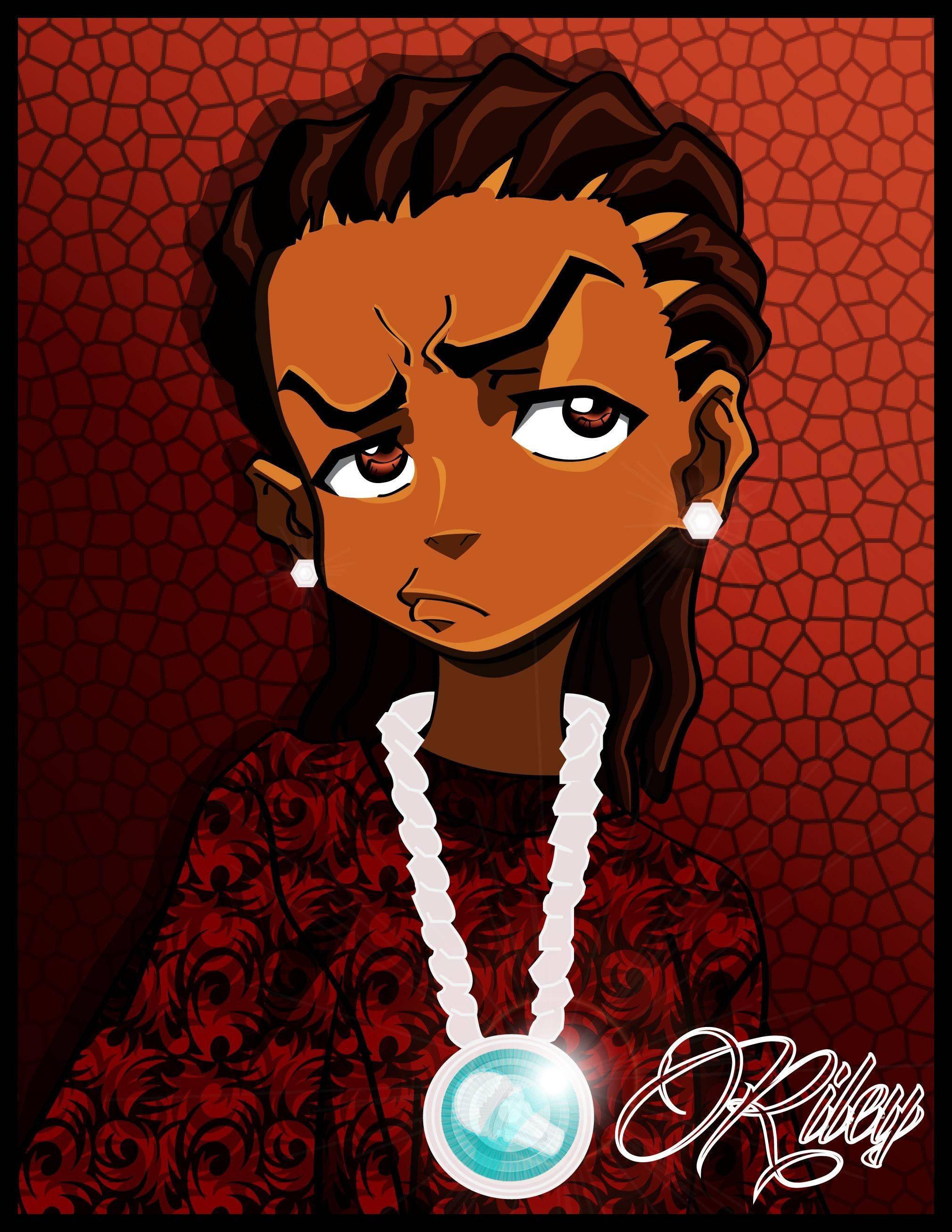 Boondocks Rapper Riley — 2020x2614 wallpaper