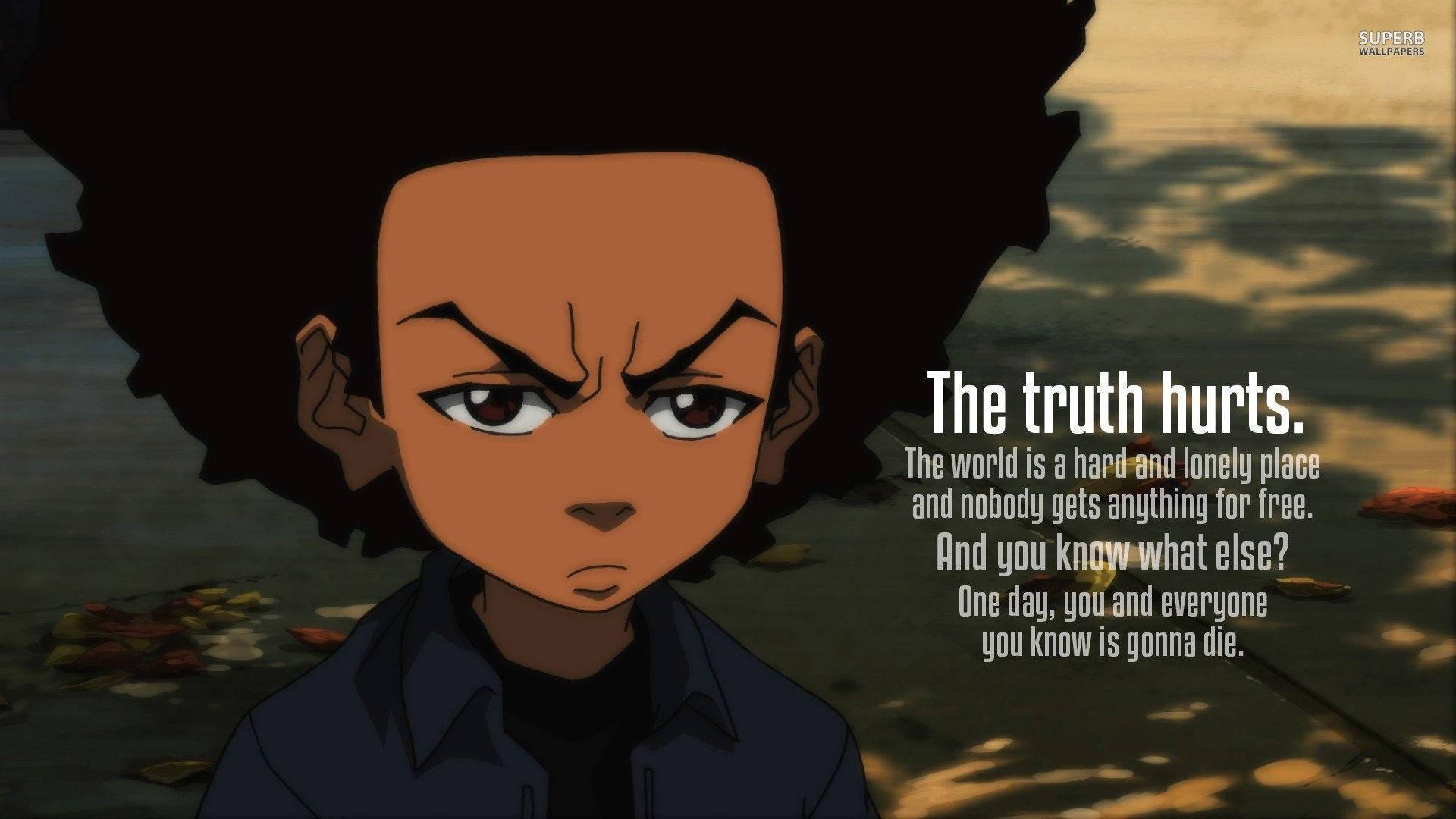 Boondocks Riley Quote — 1920x1080 wallpaper