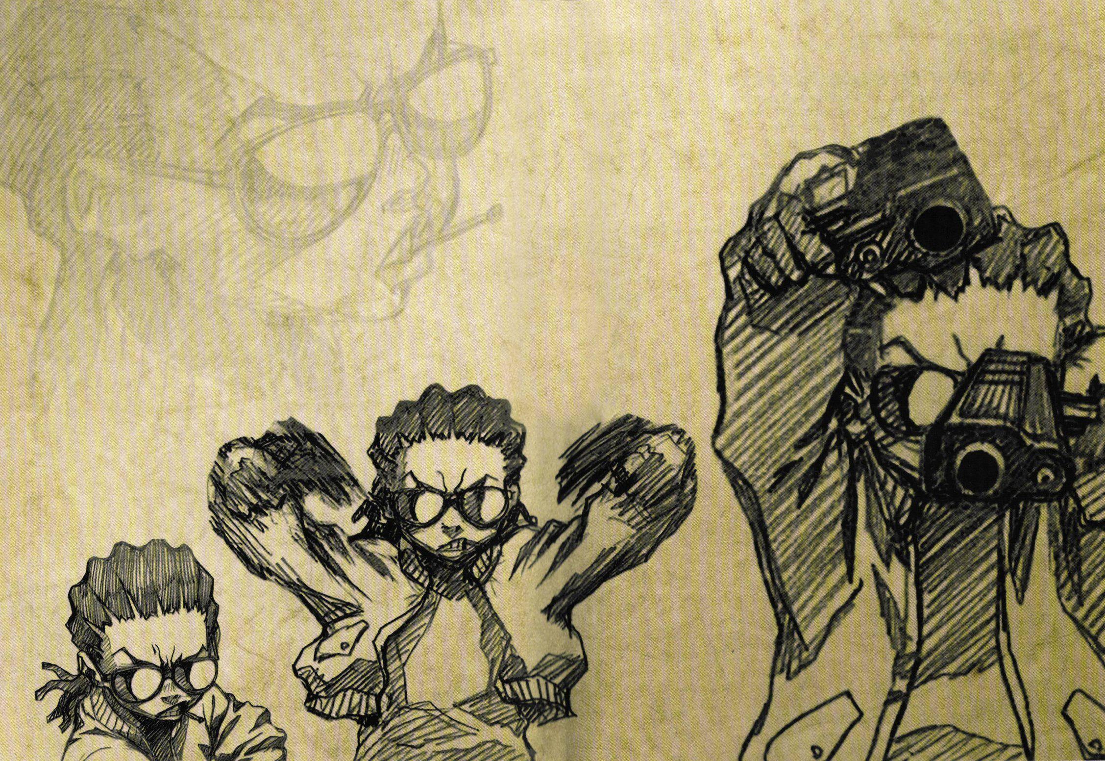 Boondocks Riley Sketch — 2255x1552 wallpaper