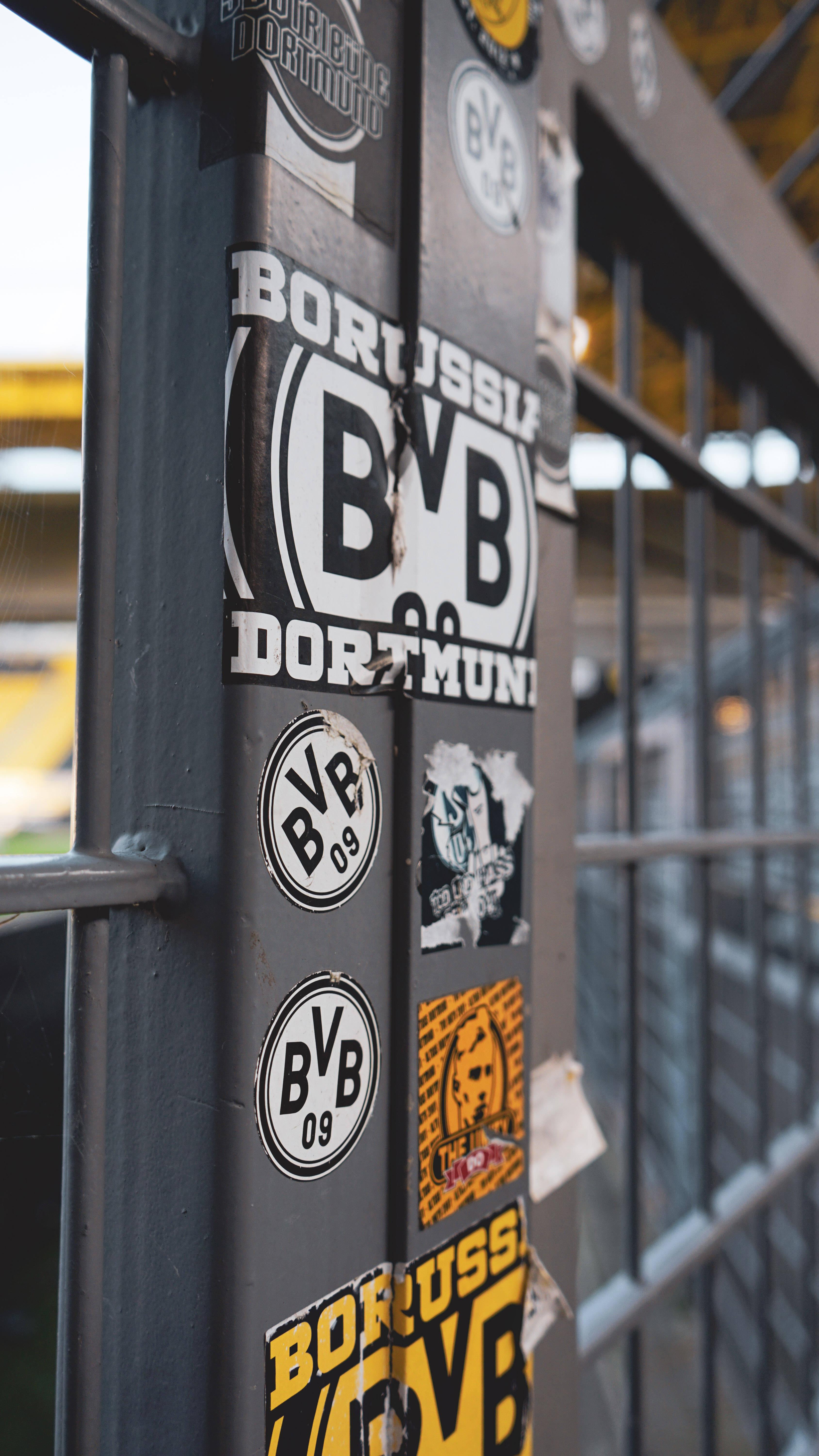 Borussia Dortmund Stickers — 3376x6000 wallpaper