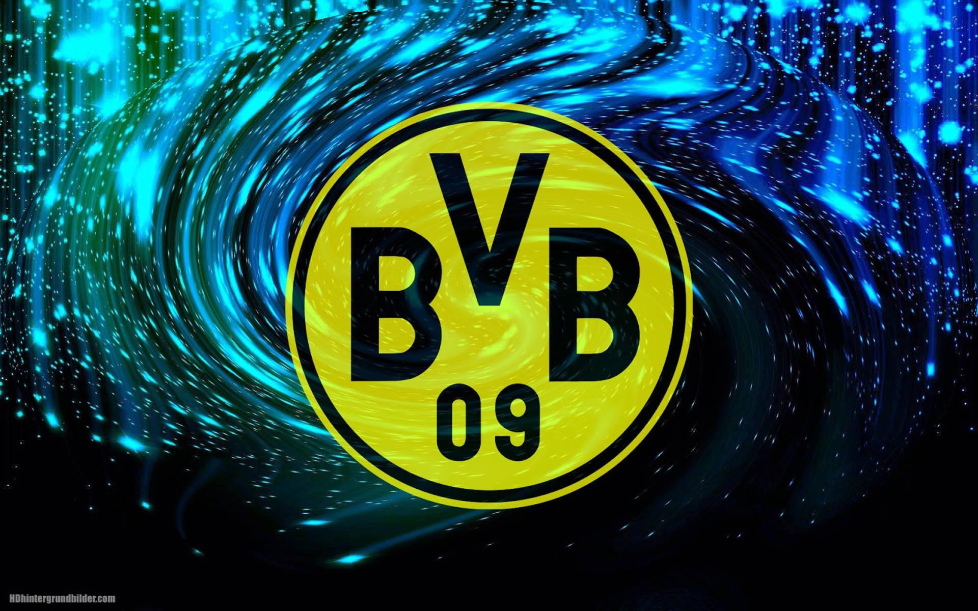 Borussia Dortmund Swirling Blue — 1920x1200 wallpaper