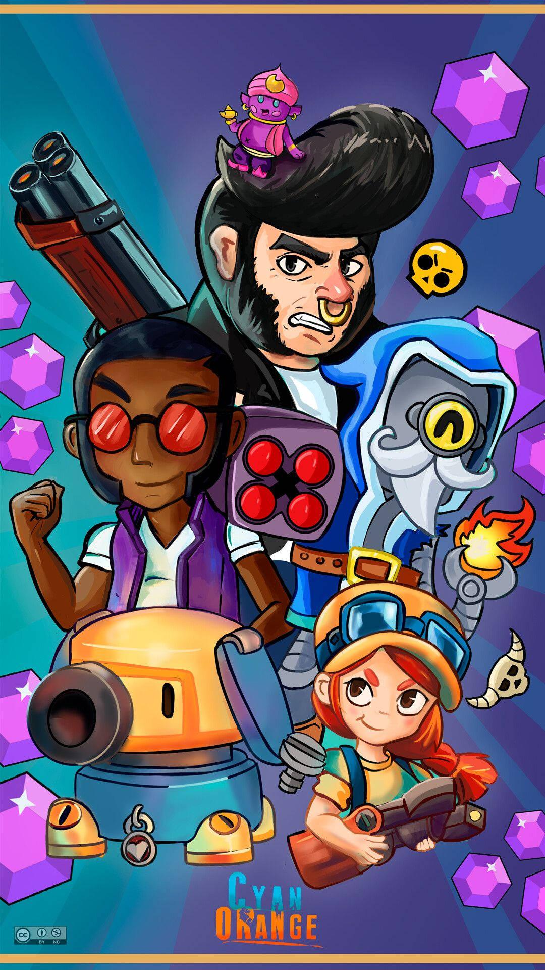 Brawl Stars Fan Art — 1080x1920 wallpaper
