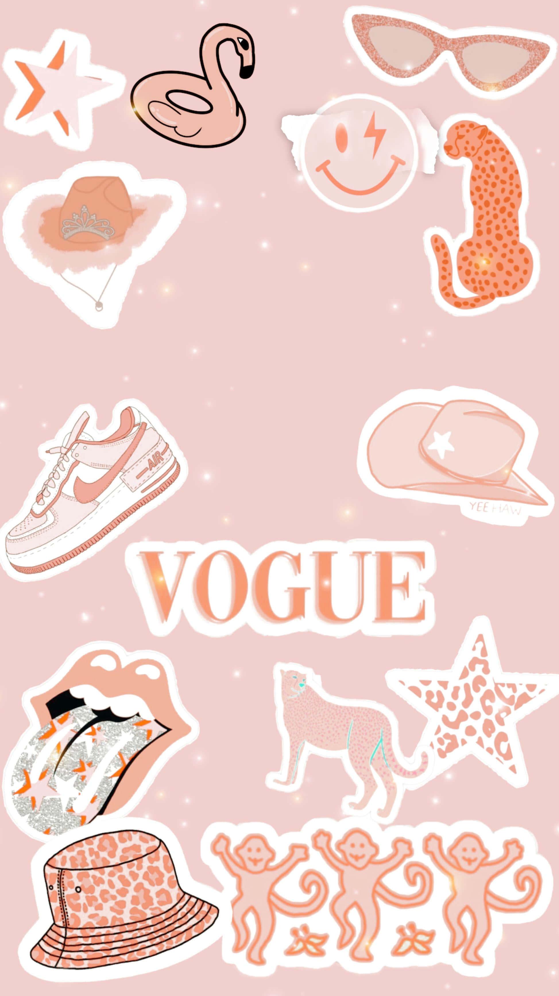 Bright and Joyful Preppy Smiley Face Background — 1947x3464 wallpaper
