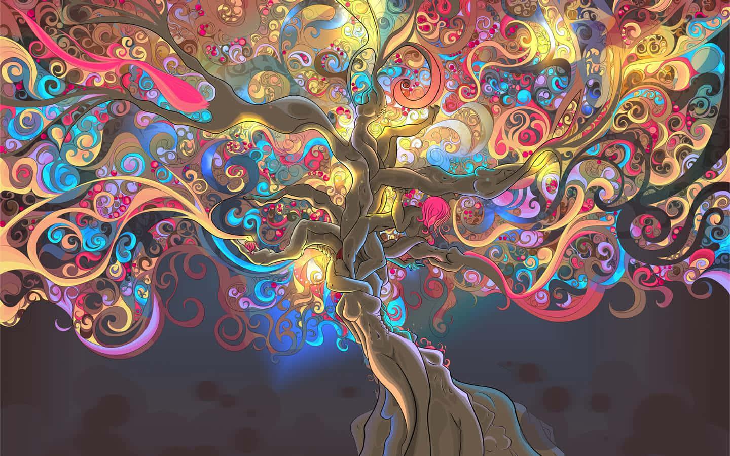 Brighten Your Day With A Trippy Imagination — 1440x900 wallpaper