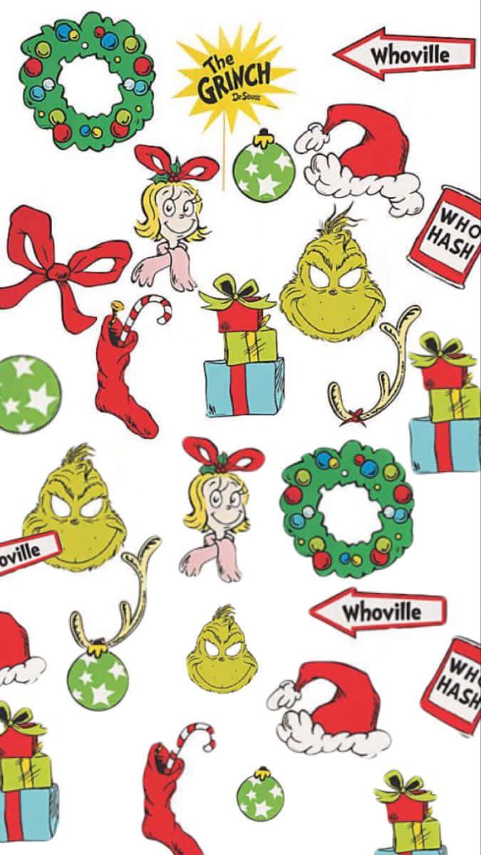 Bring the Grinch joy with the holiday season! — 675x1200 wallpaper