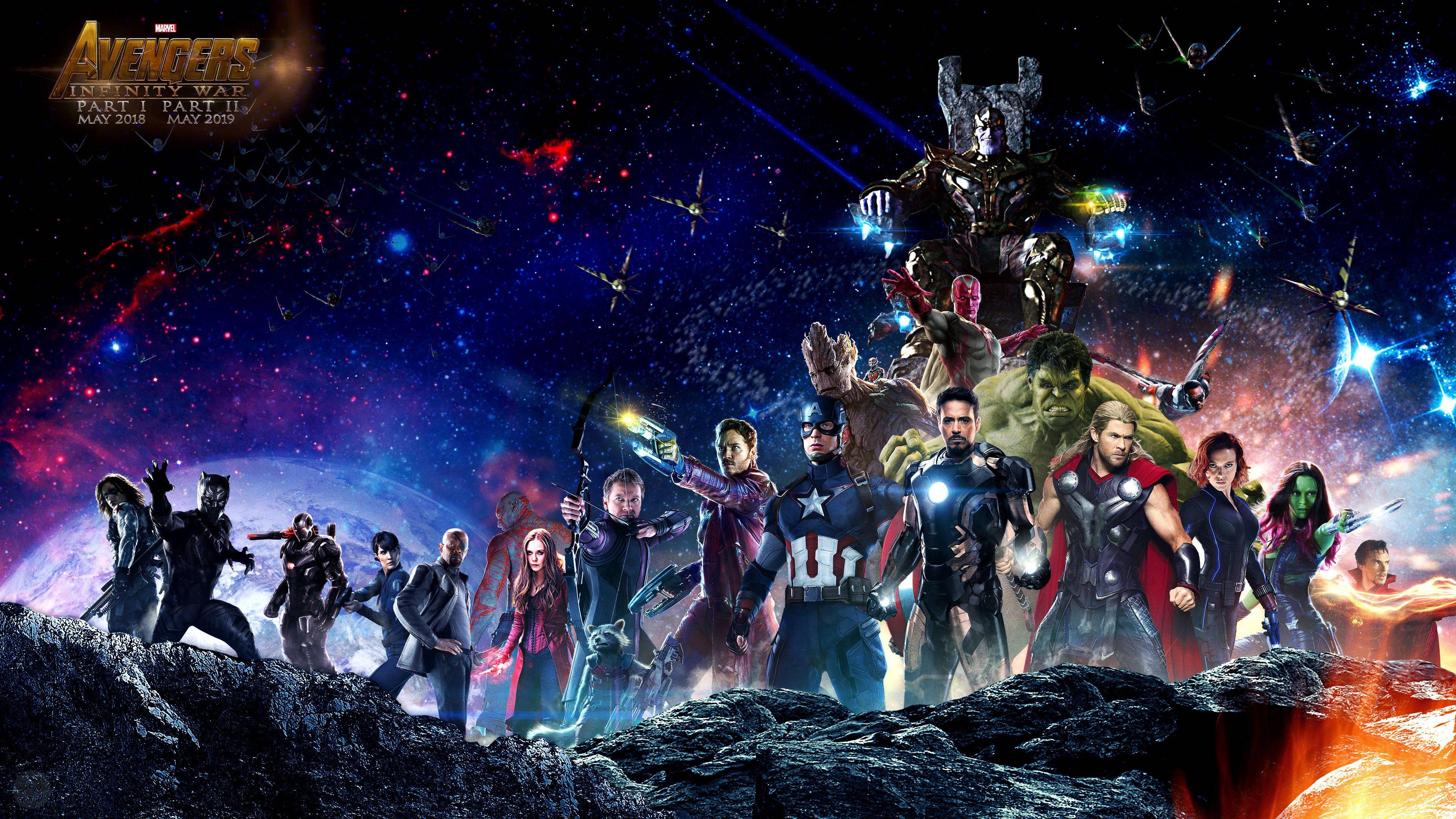 Bringing Together All Heroes To Fight Together — 3840x2160 wallpaper