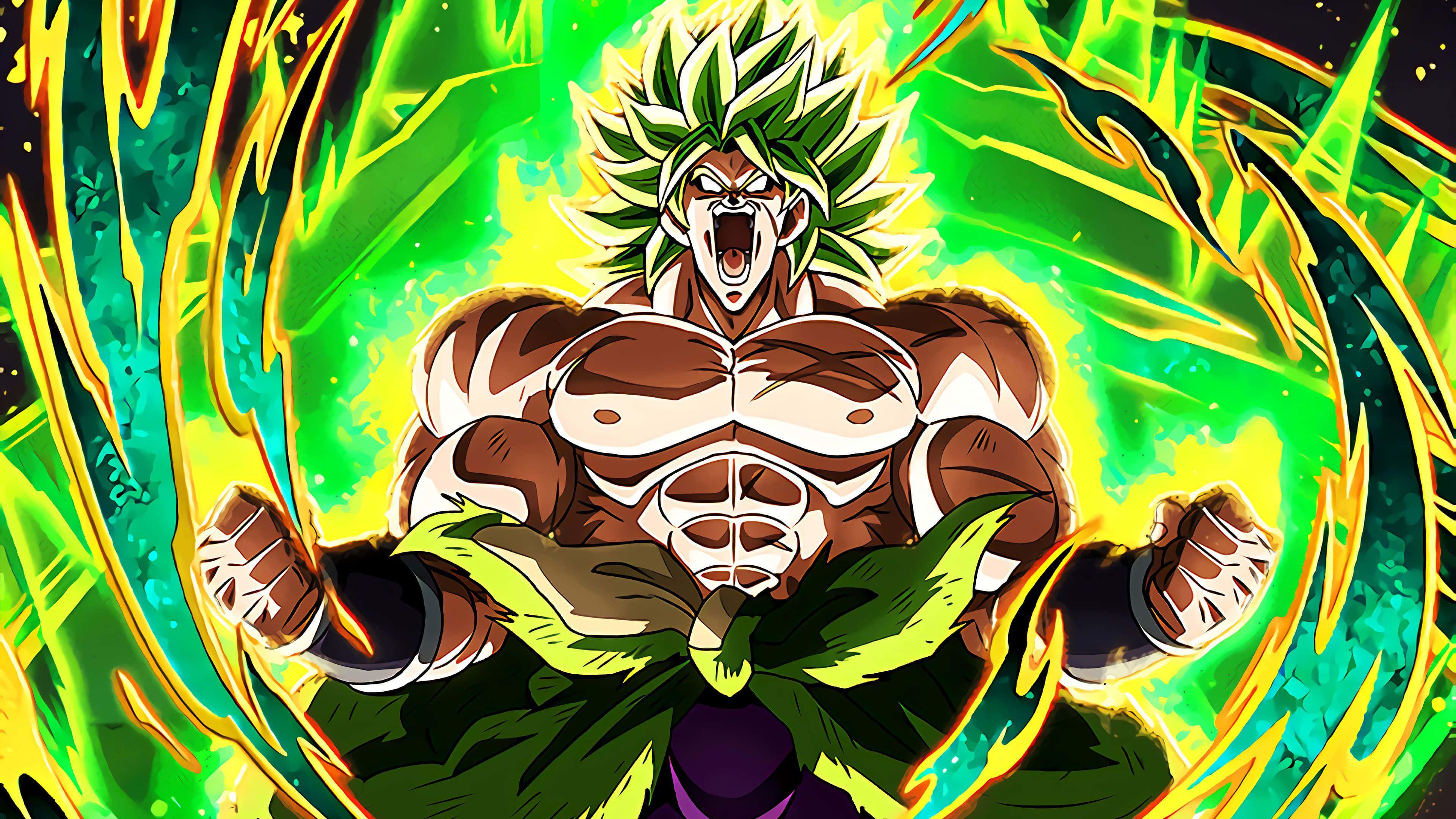 Broly Dragon Ball Super Picture — 3840x2160 wallpaper