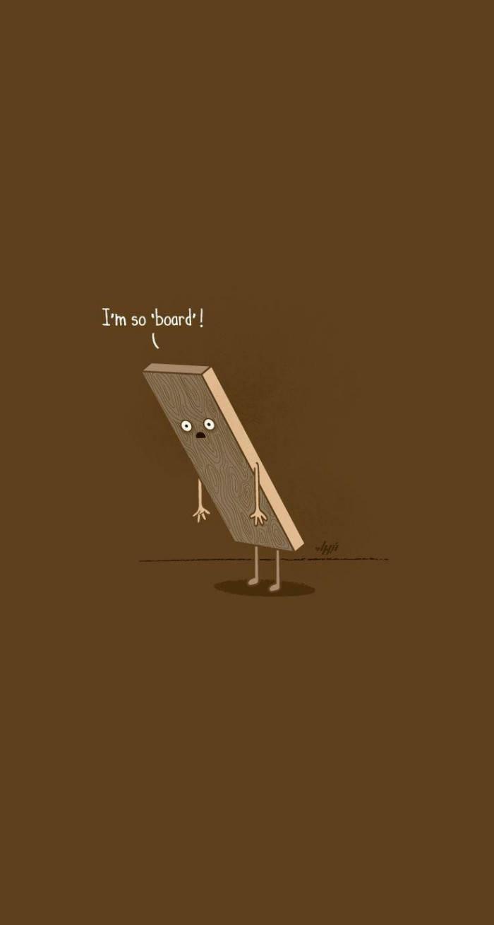 Brown Board Funny Phone — 700x1309 wallpaper