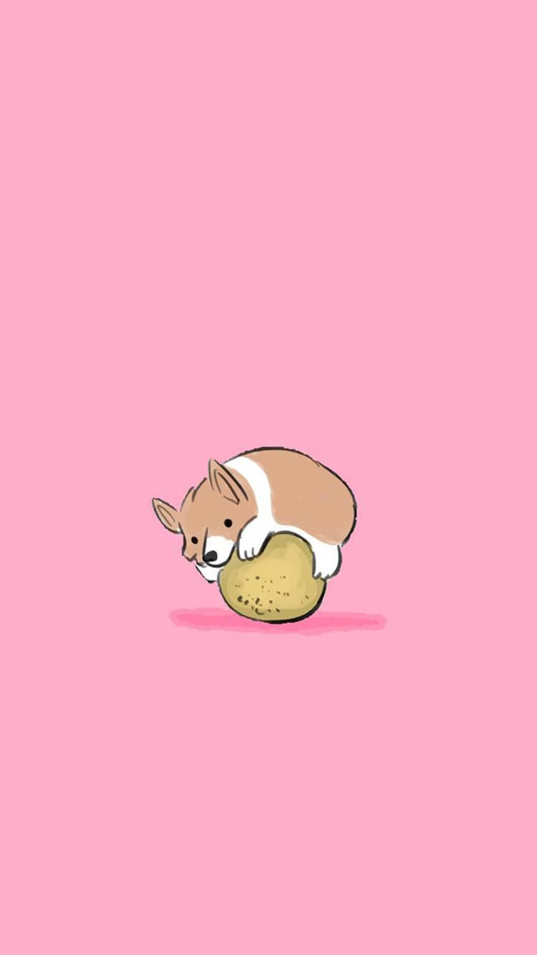 Brown Dog Cartoon IPhone — 1080x1920 wallpaper