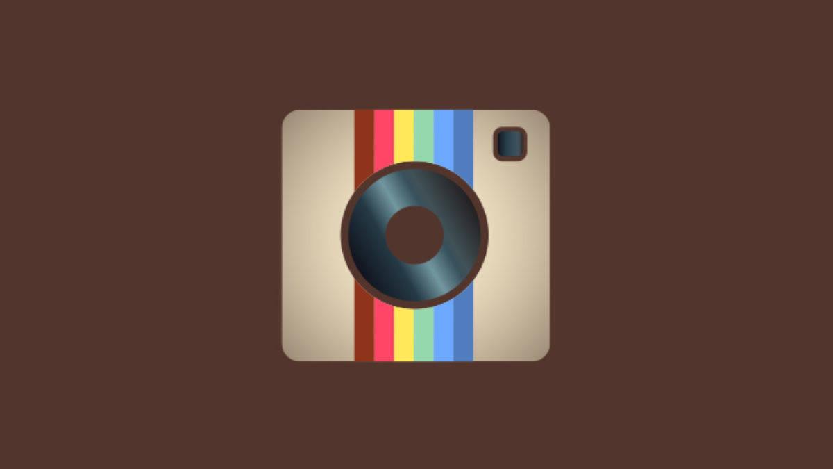 Brown Instagram Logo — 1200x675 wallpaper