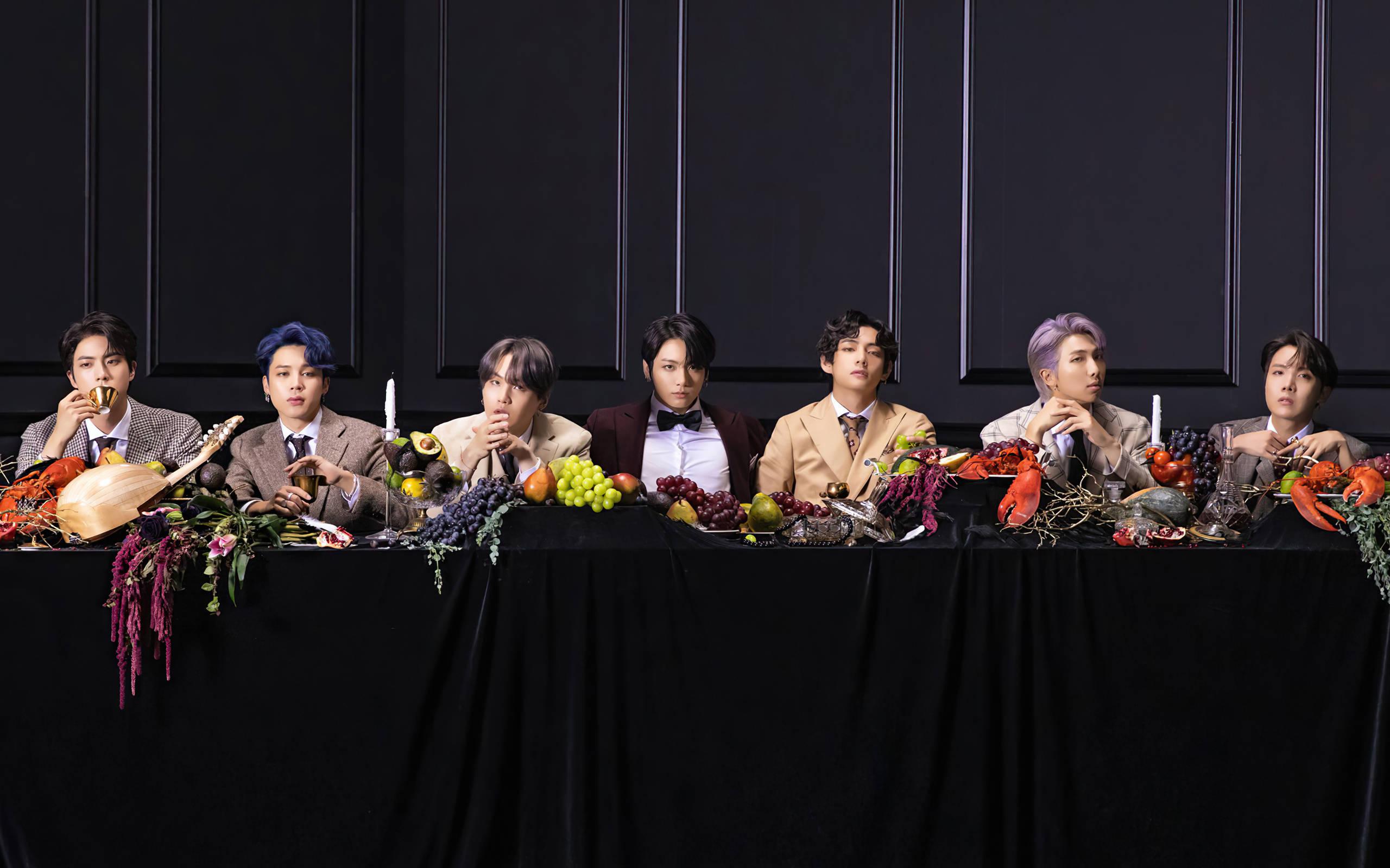 BTS Group Photo Dionysus — 2560x1600 wallpaper