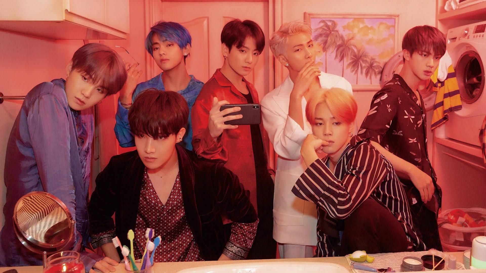 BTS Group Photo For Persona — 1920x1080 wallpaper